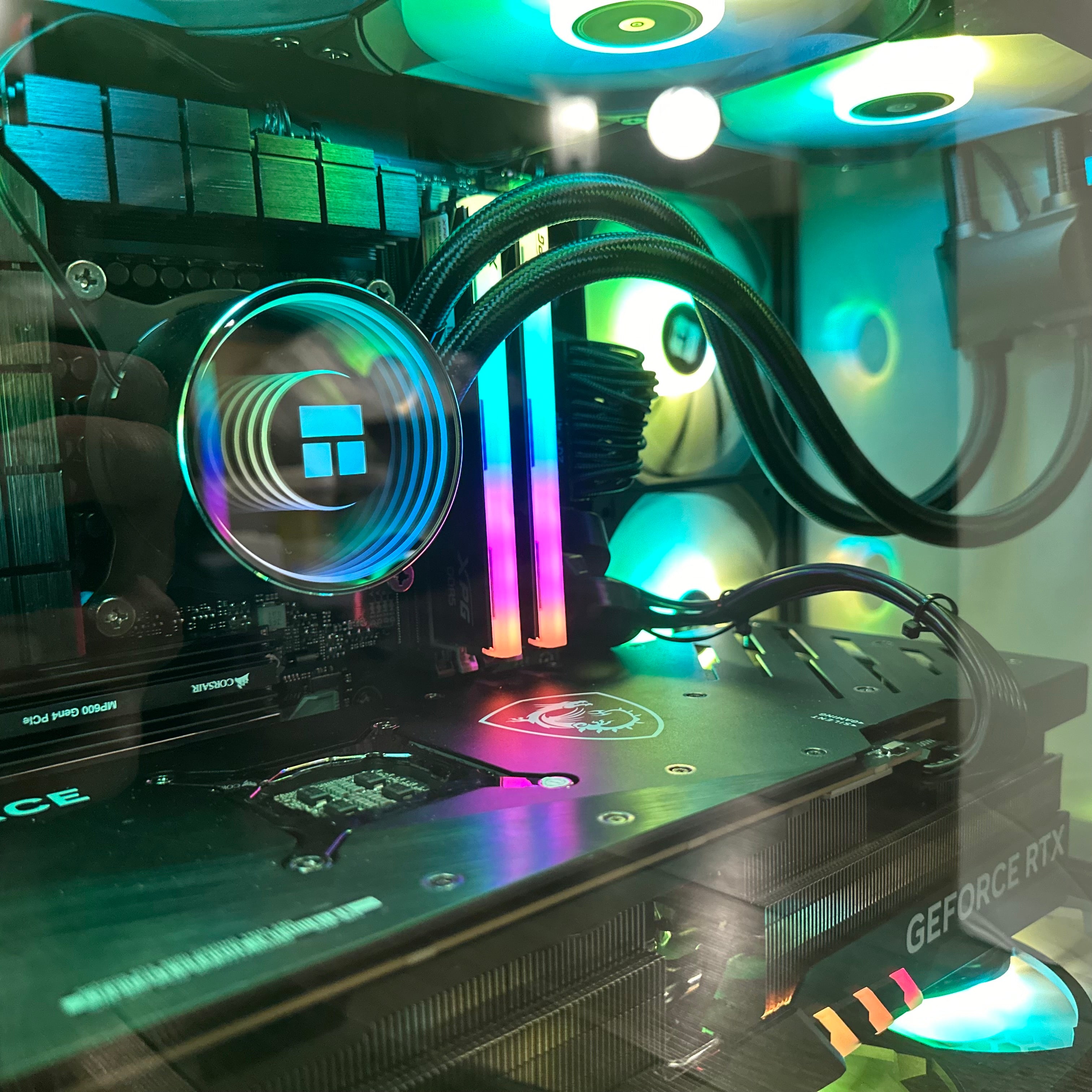 Top Tier Brand New 16-Core Gaming PC, ASUS TUF, Ryzen 9 7950x3D, RTX 4090/4070 Options, 32GB 6400mhz DDR5 Ram, 2TB NVME SSD, WIFI + BT