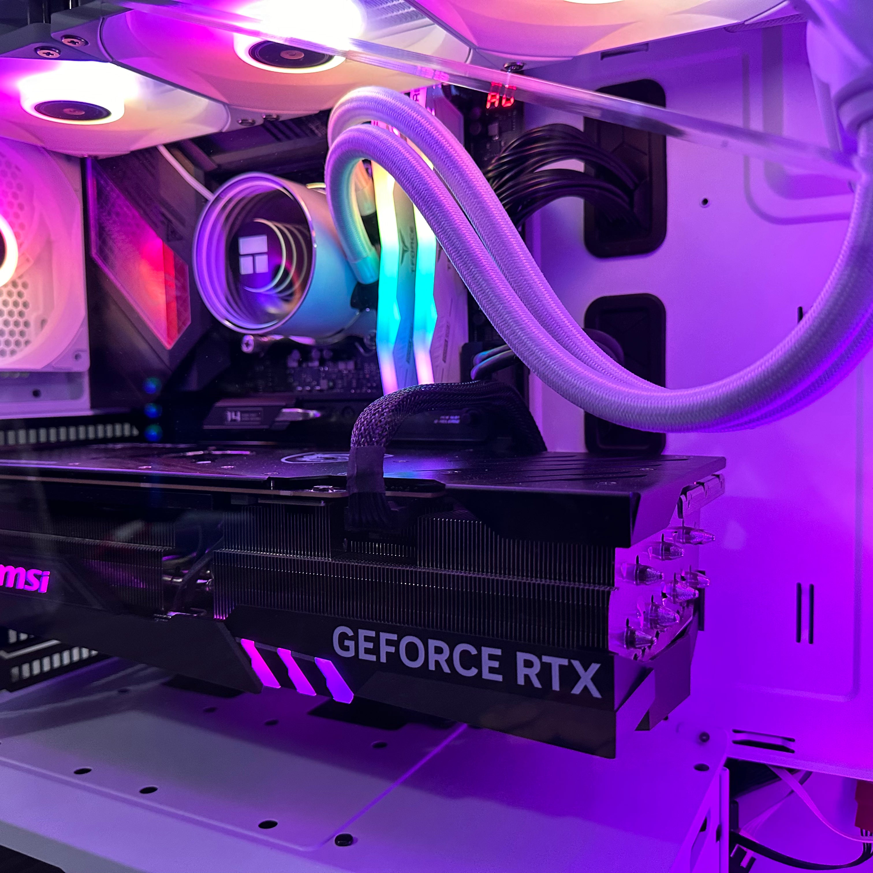 Top Tier Brand New High End 24-Core Gaming PC ASUS ROG, i9-13900KF, RTX 4090 24GB Options, 32GB 6400mhz DDR5 RAM, 2TB NVME SSD, WIFI + BT