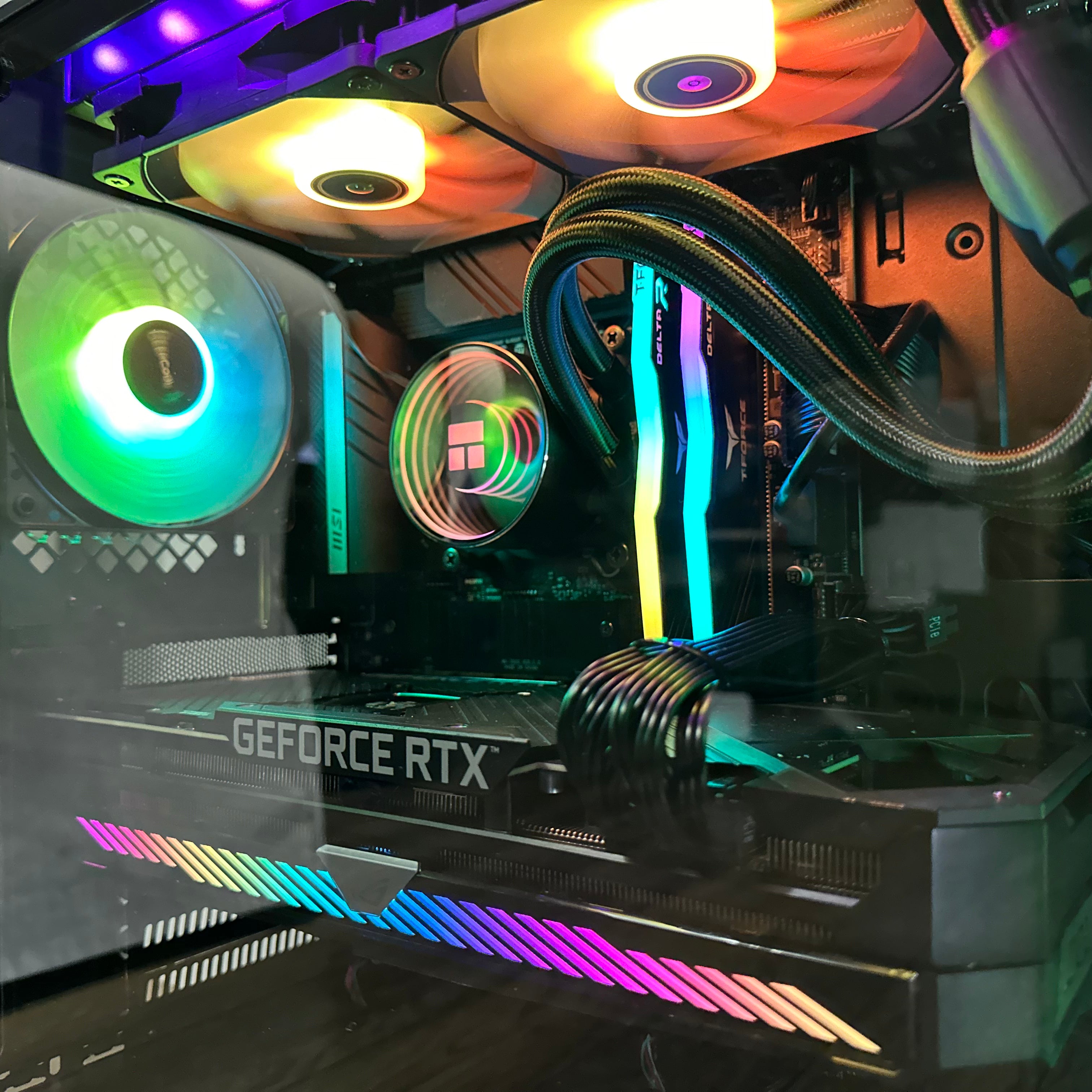 Brand New High-End 16-Core Gaming PC, i9-12900K, RTX 4070 / 4090 Options, 32GB 3600mhz DDR4 Ram, 1TB GEN 4 NVME SSD, 4TB HDD