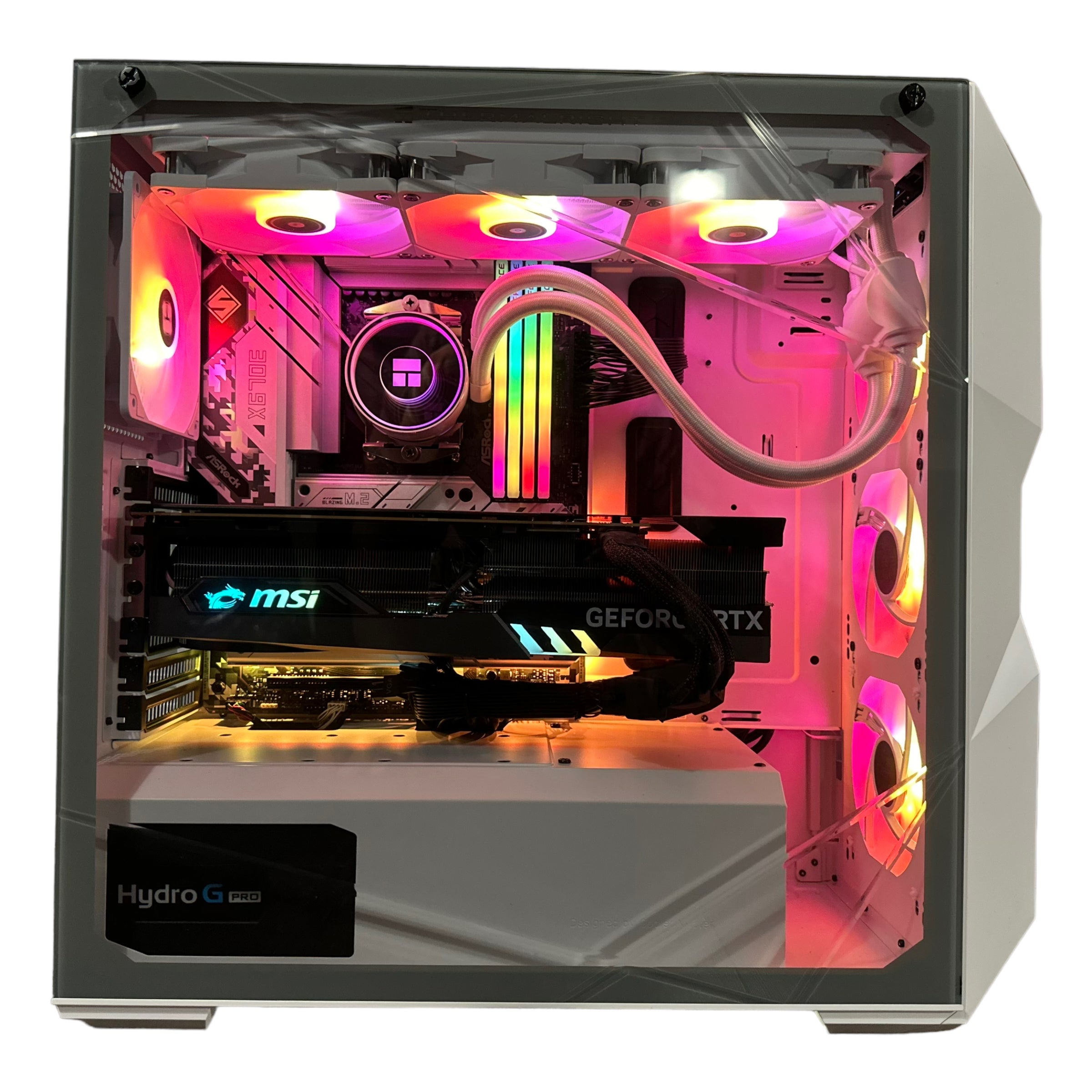 Top Tier Brand New High End 16-Core Gaming PC, Ryzen 9 7950x3D (Beats i9-14900K), RTX 4090 24GB Options, 64GB 6000mhz DDR5 RAM, 2TB NVME SSD, WIFI + BT