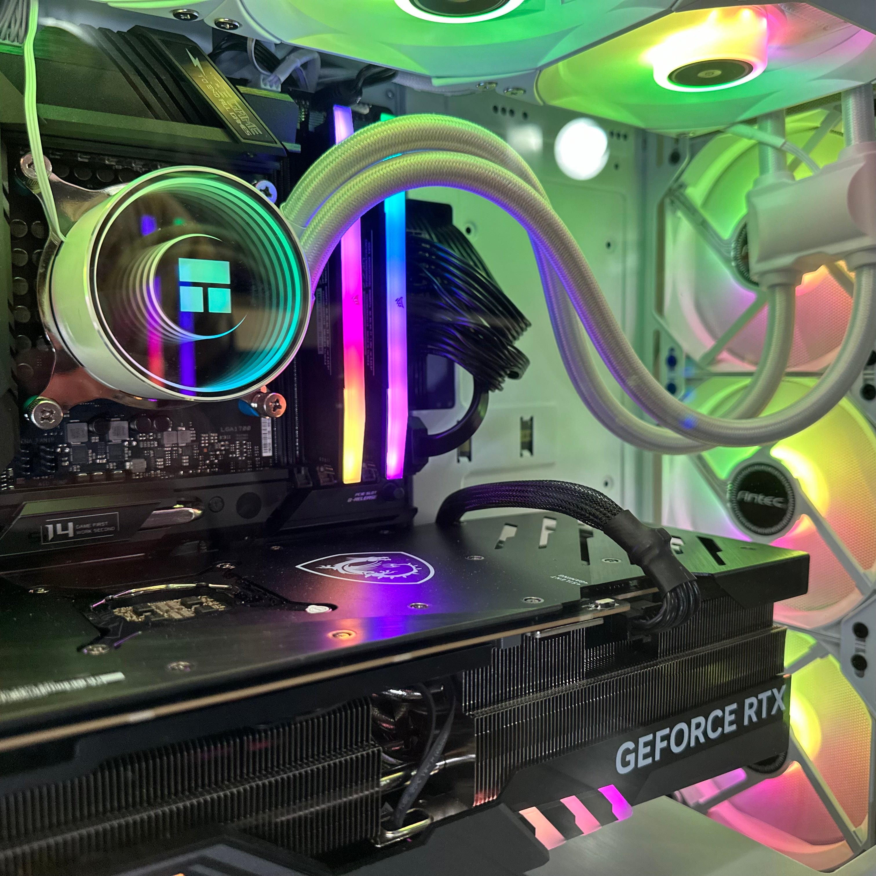 i9-14900K Gaming PC | 24-Core | RTX 30/40/50 Series Options | 64GB DDR5 6000MHz | 2TB NVMe SSD | ASUS™ ROG | WIFI + BT | Brand New