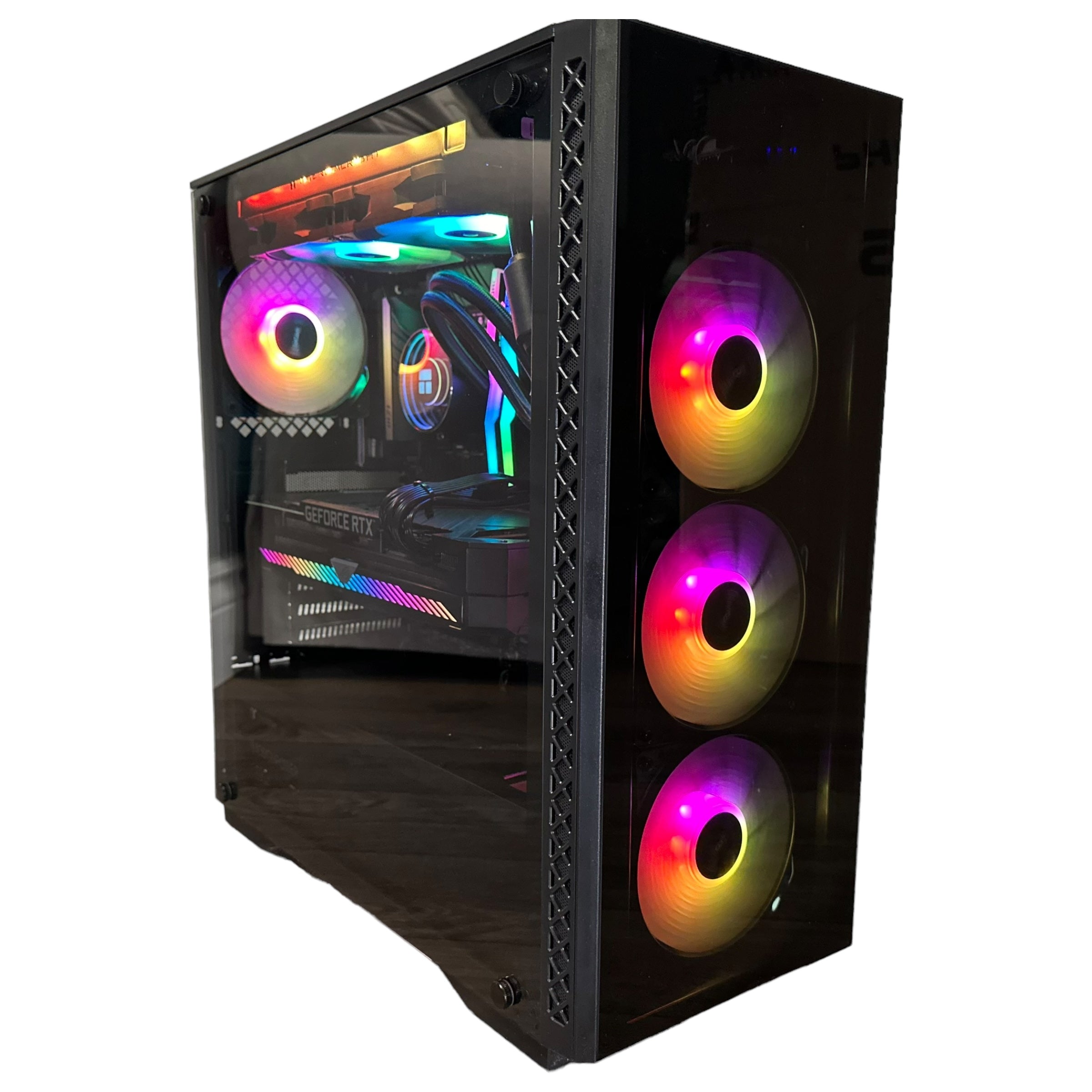 Brand New High-End 16-Core Gaming PC, i9-12900K, RTX 4070 / 4090 Options, 32GB 3600mhz DDR4 Ram, 1TB GEN 4 NVME SSD, 4TB HDD