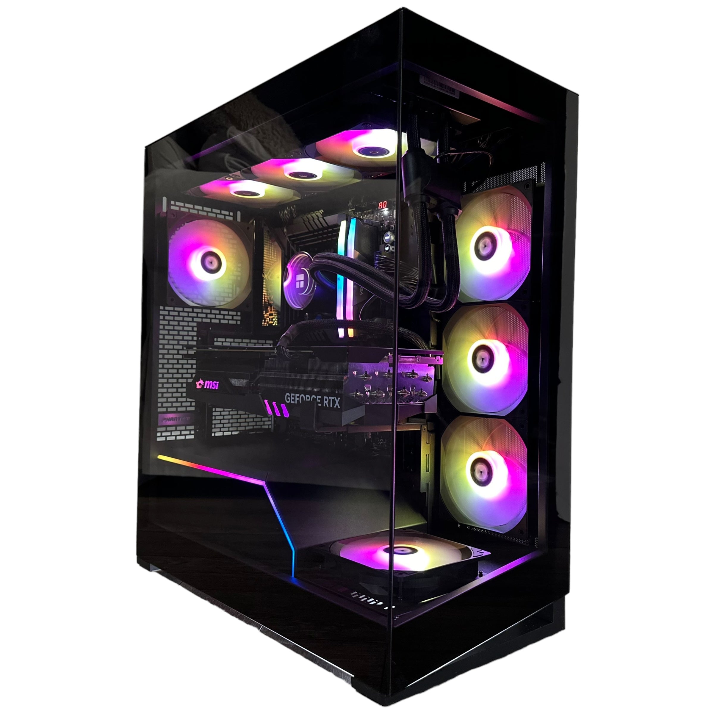 4K Top Tier Workstation i9-14900KF Gaming PC | 24-Core | RTX 5090 32GB | 64GB DDR5 6000MHz | 2TB GEN 4 NVMe SSD | ASUS ROG MAXIMUS™ | WIFI + BT | Brand New