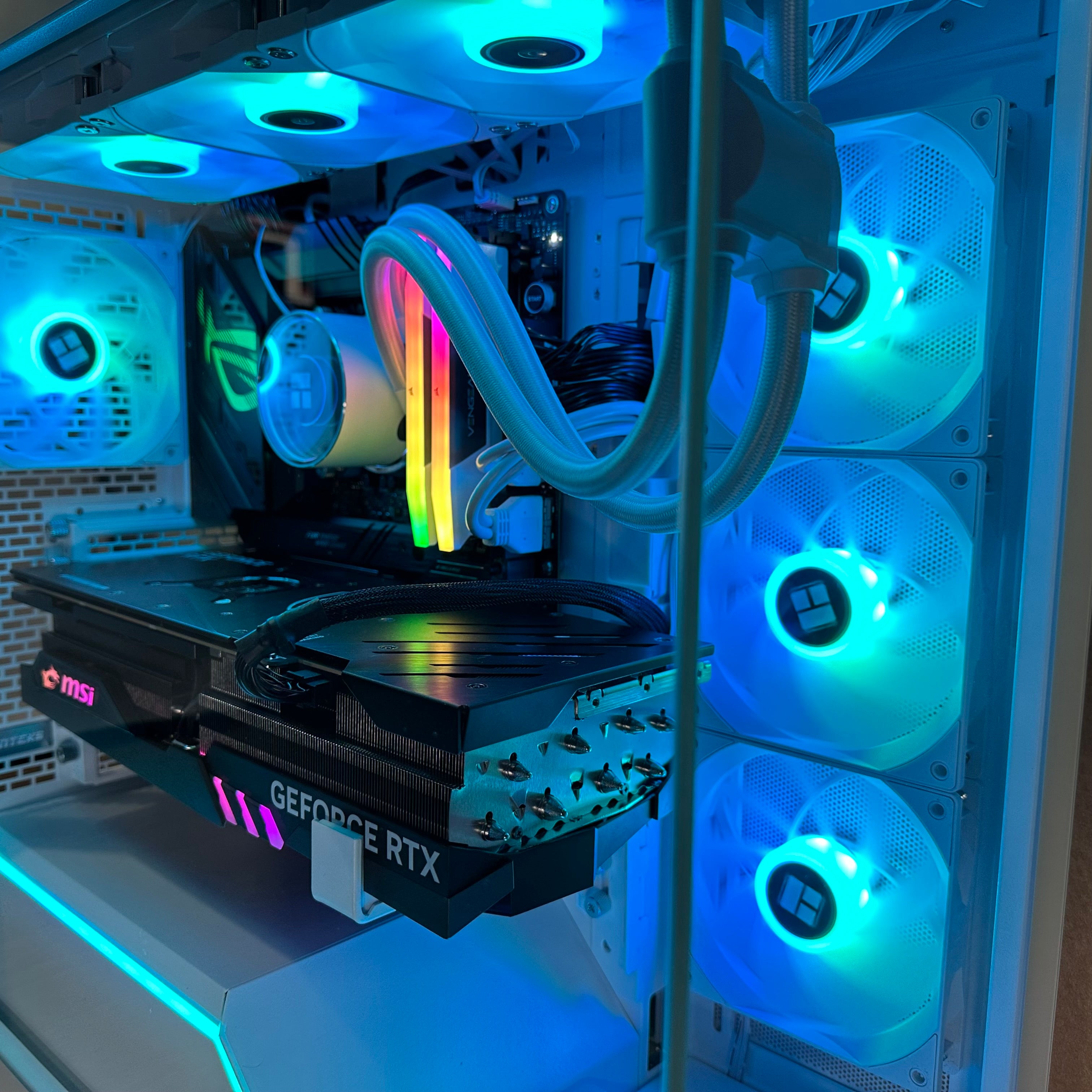 4K Top Tier Workstation i9-14900KF Gaming PC | 24-Core | RTX 5090 32GB | 64GB DDR5 6000MHz | 2TB GEN 4 NVME SSD | ASUS ROG™ | WIFI + BT | Brand New