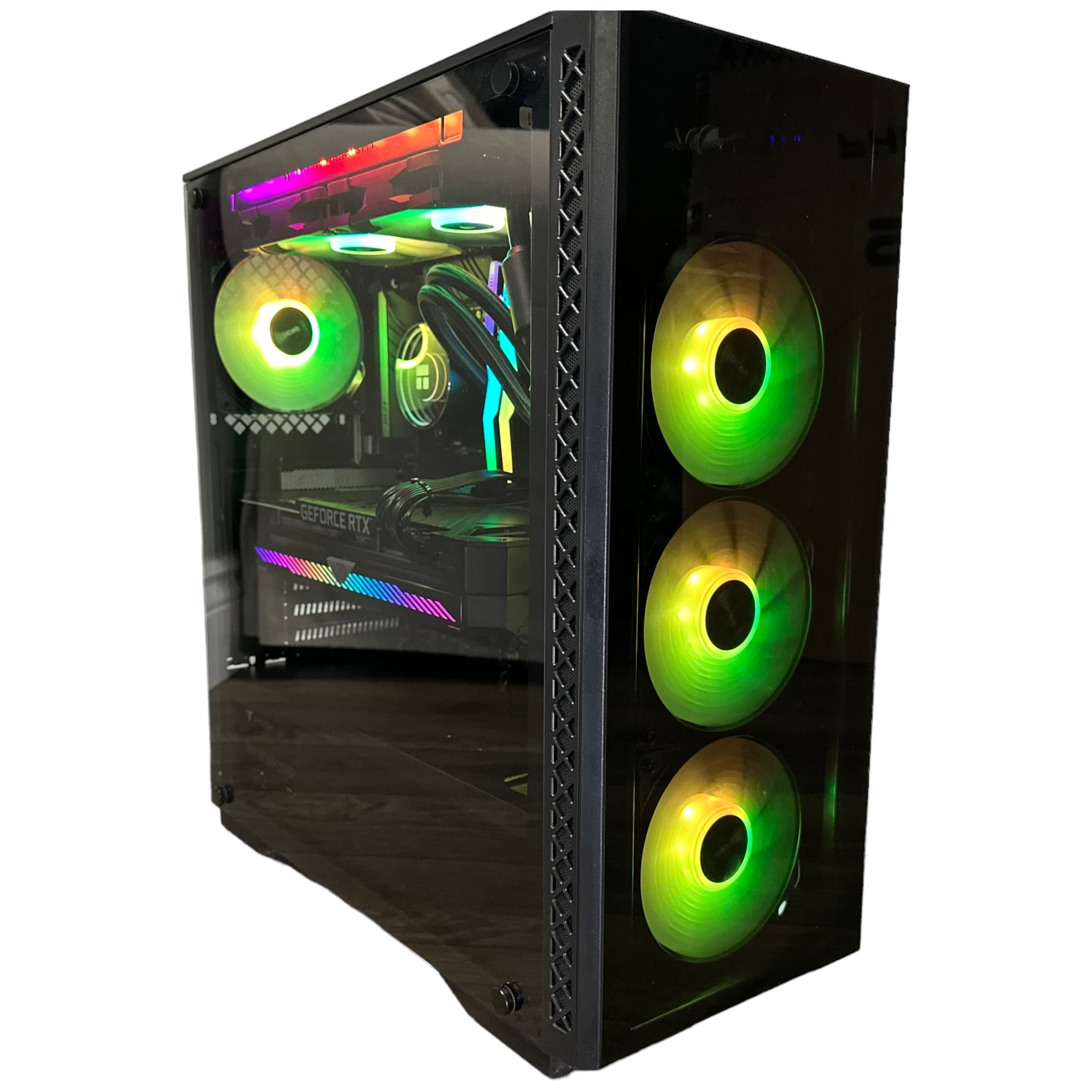 Brand New High-End 16-Core Gaming PC, i9-12900K, RTX 4070 / 4090 Options, 32GB 3600mhz DDR4 Ram, 1TB GEN 4 NVME SSD, 4TB HDD