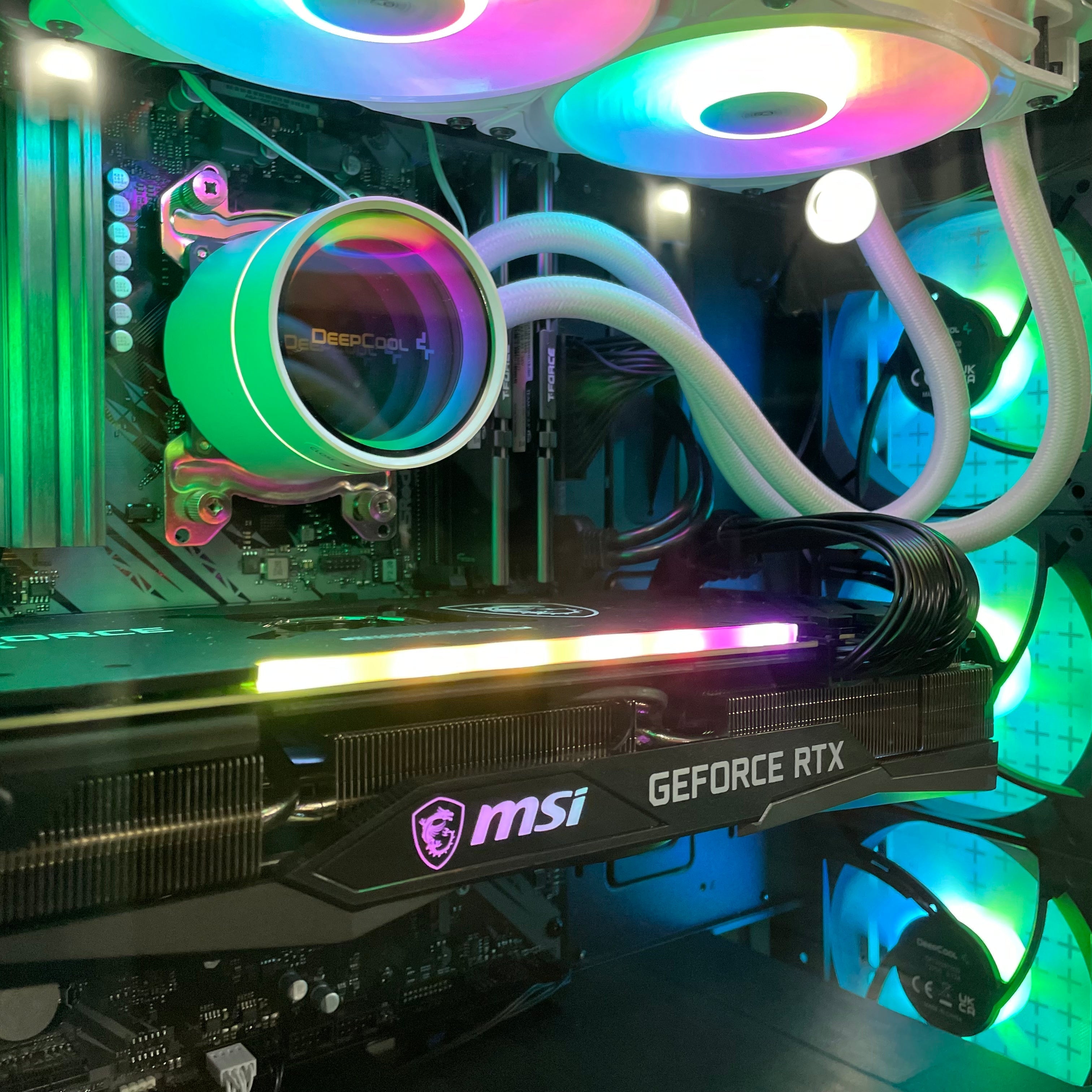 Brand New 8-Core High-End Gaming PC Ryzen 7 5700x (Better than i9-11900K), RTX 4070 Ti Options, 32GB 3200mhz DDR4 Ram, 1TB NVME SSD, WIFI + BT