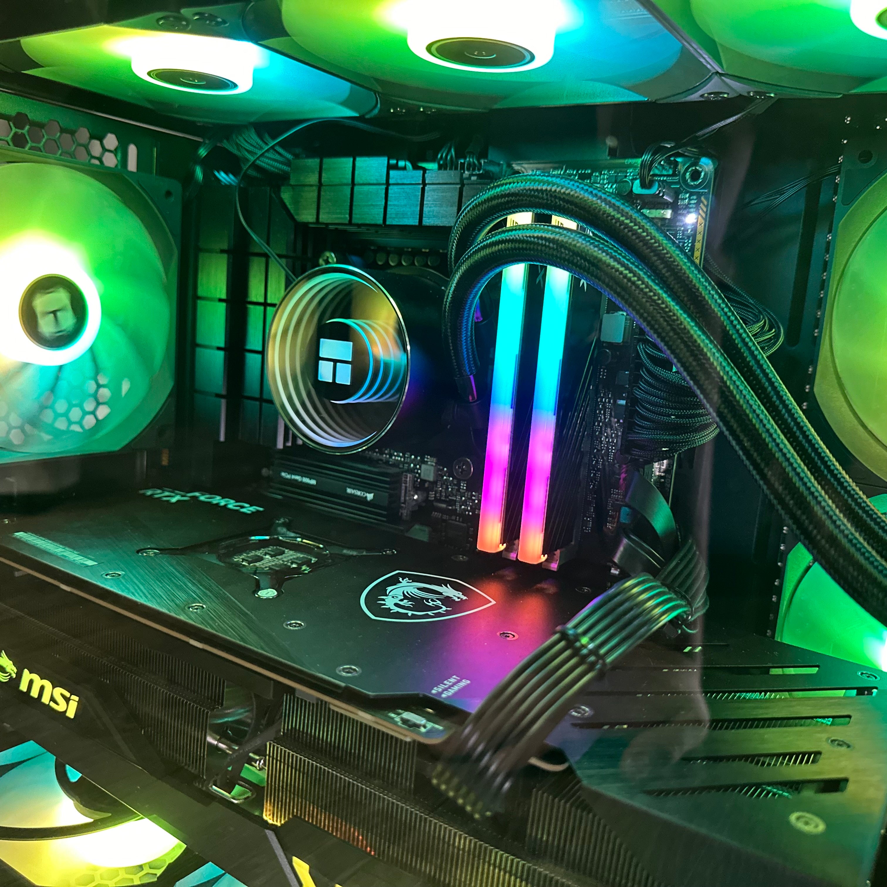 Top Tier Brand New 16-Core Gaming PC, ASUS TUF, Ryzen 9 7950x3D, RTX 4090/4070 Options, 32GB 6400mhz DDR5 Ram, 2TB NVME SSD, WIFI + BT