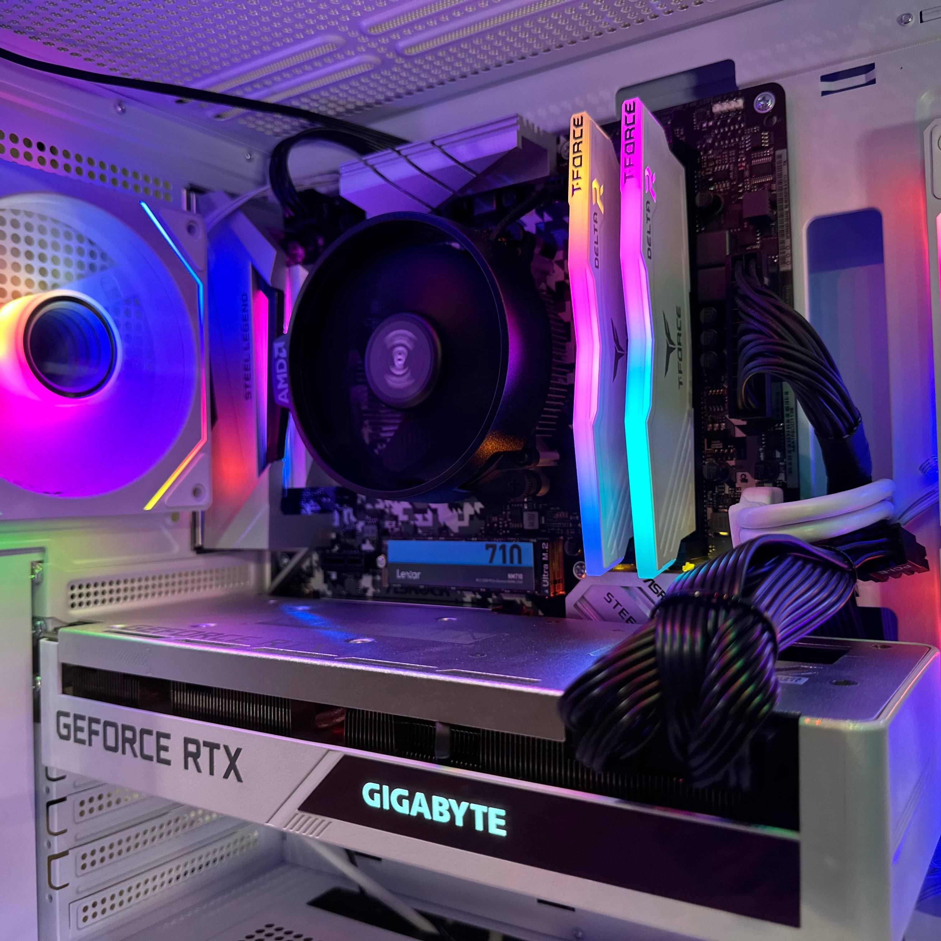 Ryzen 7 5700 Gaming PC | 8-Core | RTX 30/40/50 Series Options | 16GB RAM | 1TB NVMe SSD | STEEL LEGEND™ | Brand New