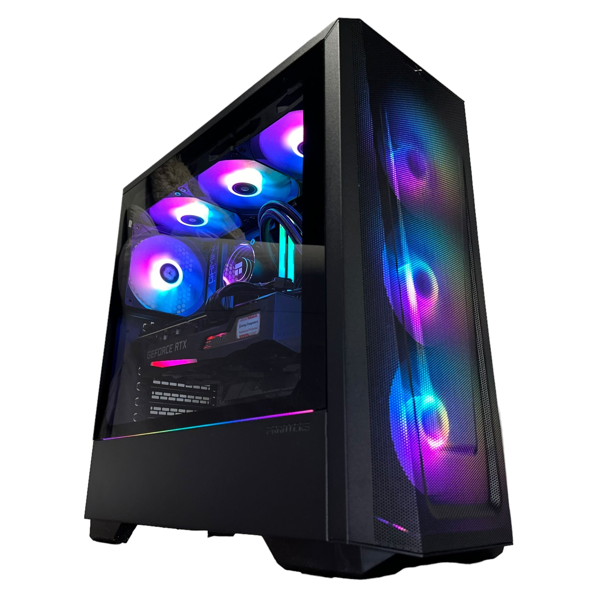 Brand New 12-Core High End Gaming PC, Aorus Ryzen 9 7900x, RTX 4070 / 4090 Options, 32GB 6400mhz DDR5 Ram, 2TB GEN 4 NVME SSD, WIFI + BT