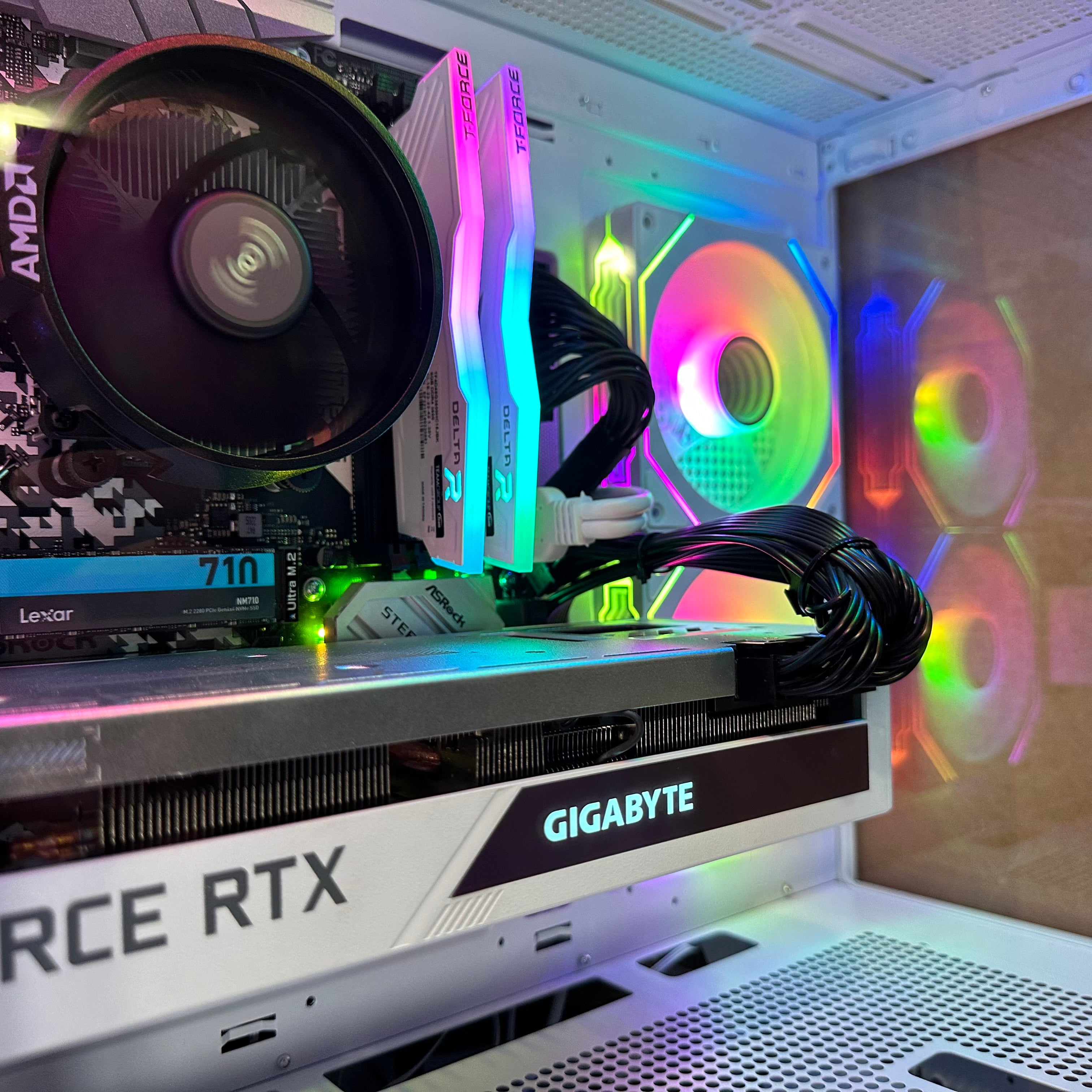 Ryzen 5 5600 Gaming PC | 6-Core | RTX 30/40/50 Series Options | 16GB RAM | 1TB NVMe SSD | STEEL LEGEND™ | Brand New - Groovy Computers