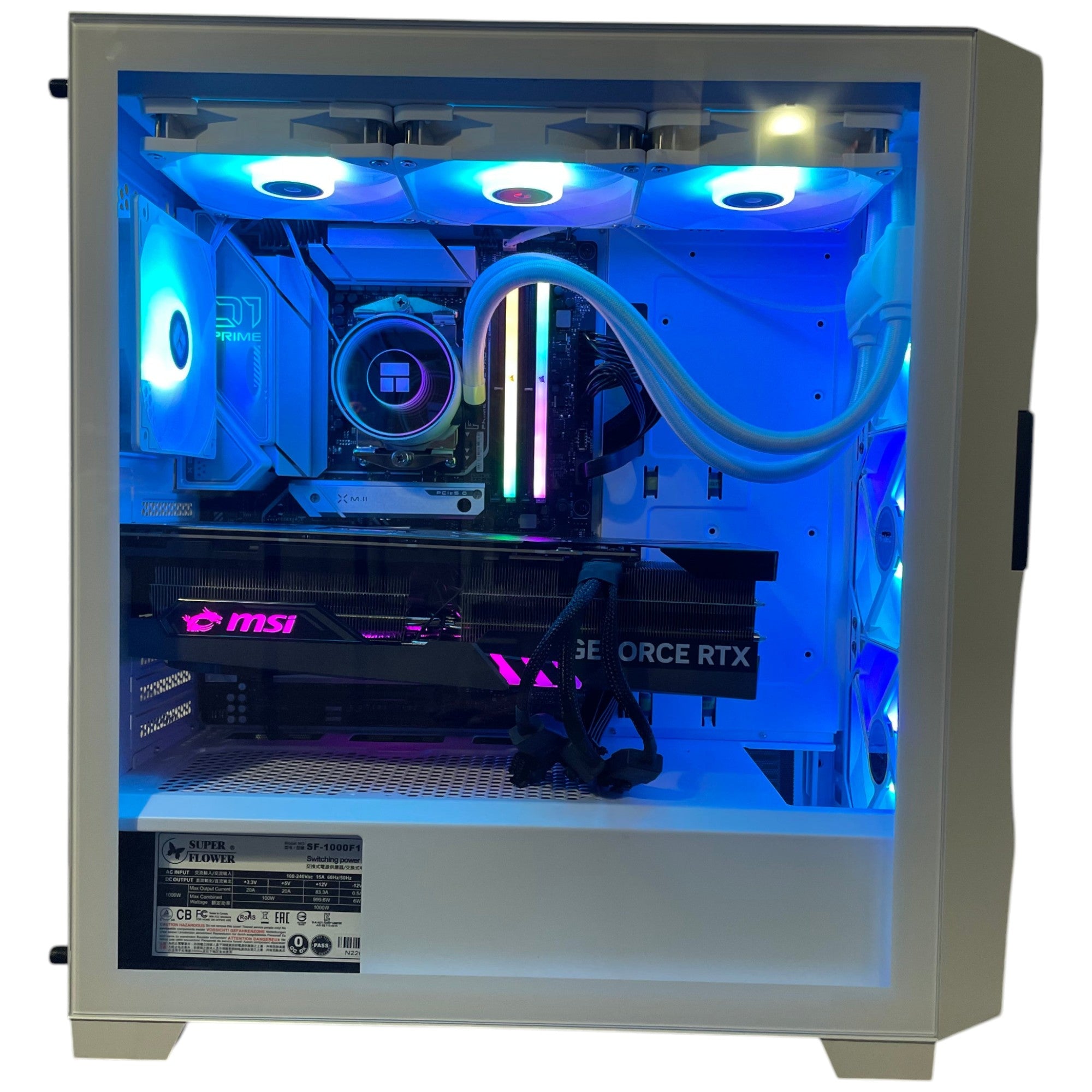 4K Workstaton Ryzen 9 7950X3D Gaming PC | 16-Core | RTX 5090 32GB | 32GB DDR5 6000MHz | 2TB NVMe SSD | ASUS™ Prime | WIFI + BT | Brand New