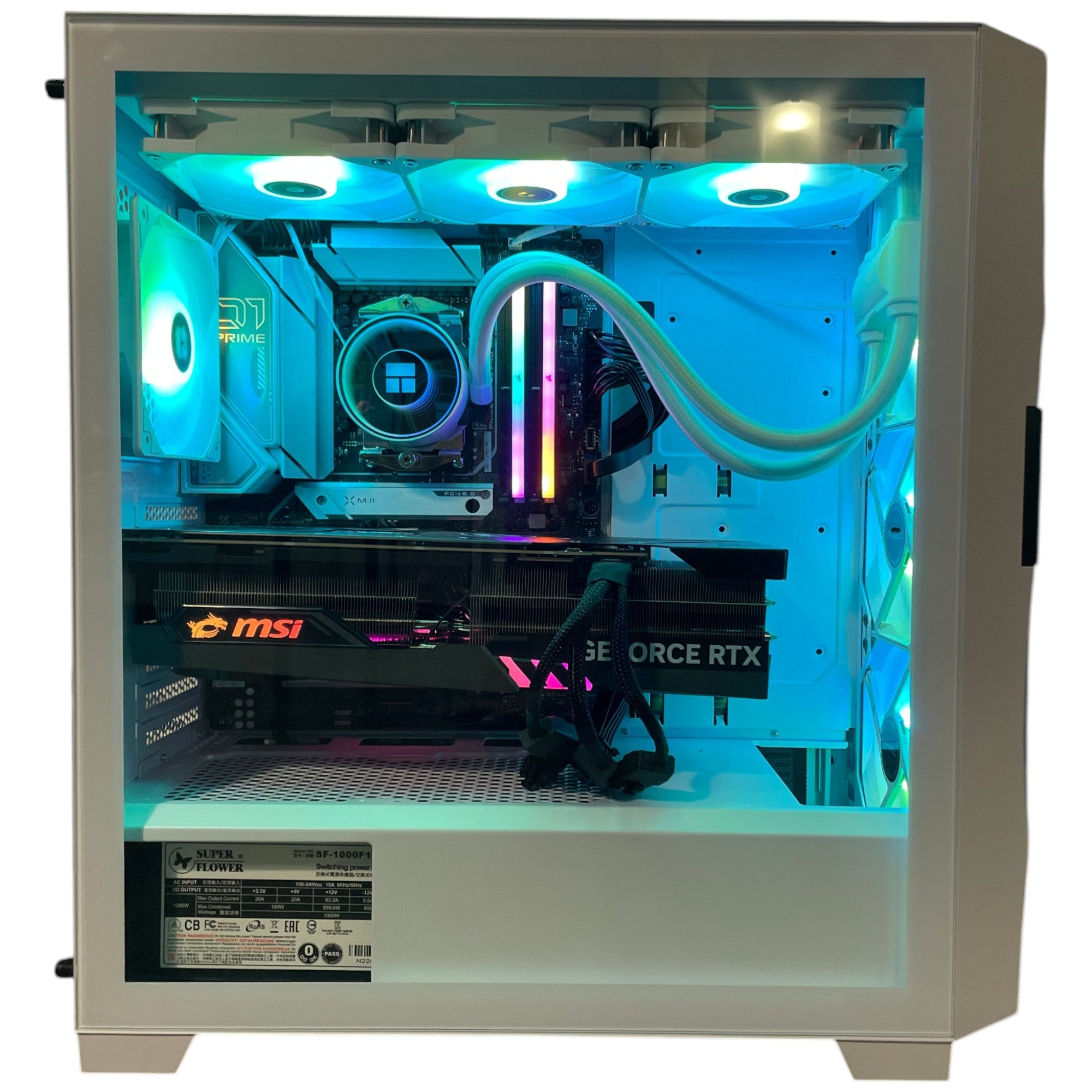 4K Workstaton Ryzen 9 7950X3D Gaming PC | 16-Core | RTX 5090 32GB | 32GB DDR5 6000MHz | 2TB NVMe SSD | ASUS™ Prime | WIFI + BT | Brand New