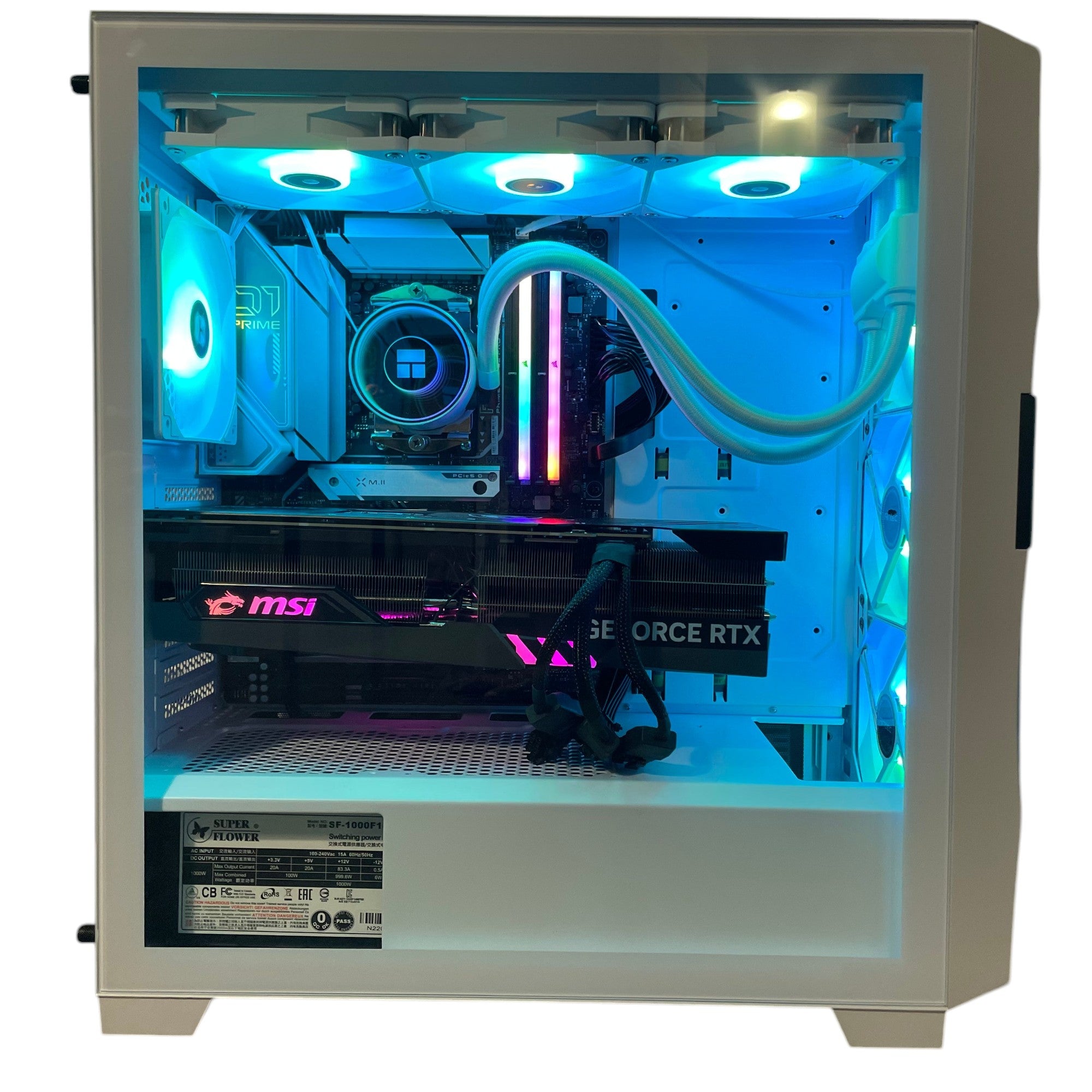 4K Workstaton Ryzen 9 7950X3D Gaming PC | 16-Core | RTX 5090 32GB | 32GB DDR5 6000MHz | 2TB NVMe SSD | ASUS™ Prime | WIFI + BT | Brand New