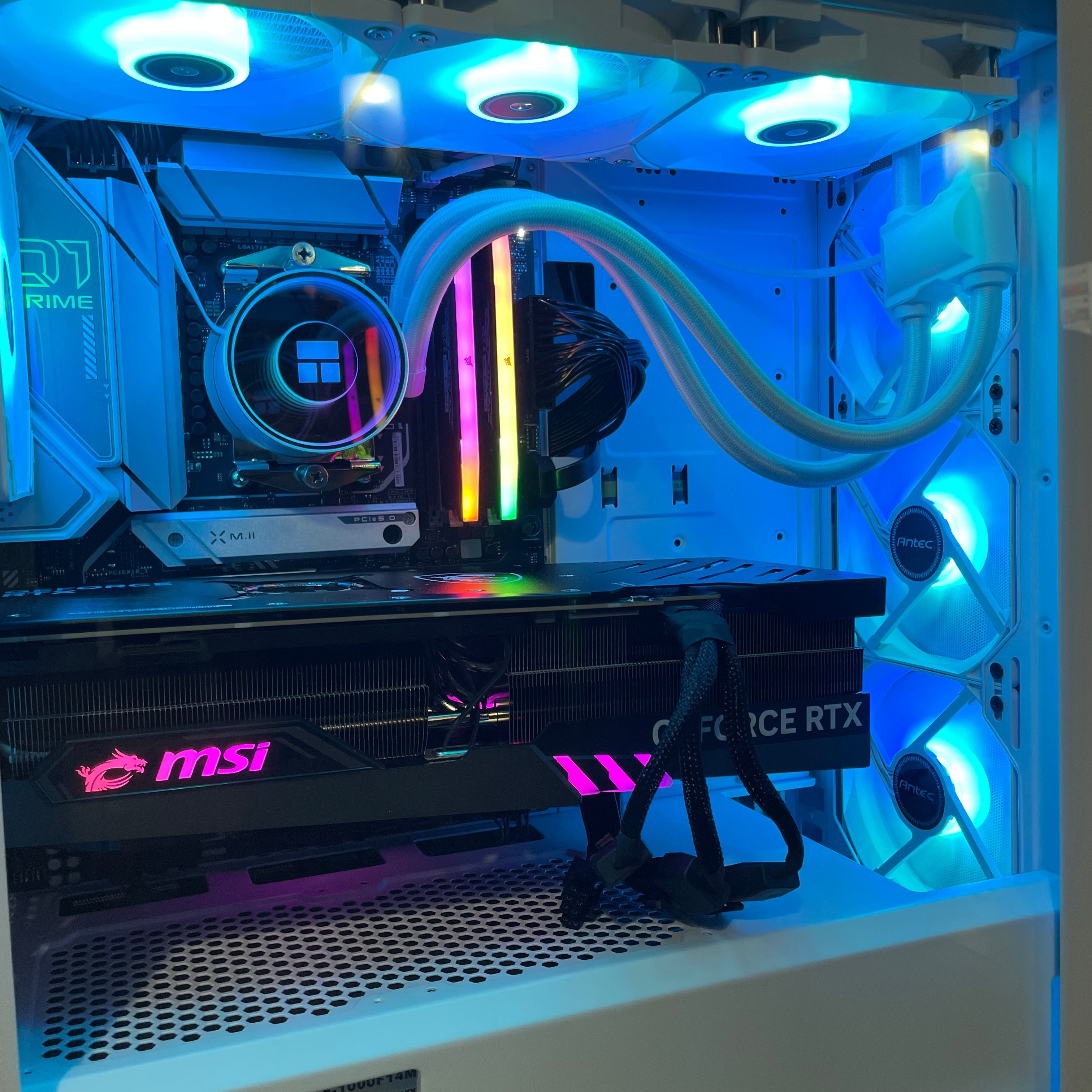 4K Workstaton Ryzen 9 7950X3D Gaming PC | 16-Core | RTX 5090 32GB | 32GB DDR5 6000MHz | 2TB NVMe SSD | ASUS™ Prime | WIFI + BT | Brand New