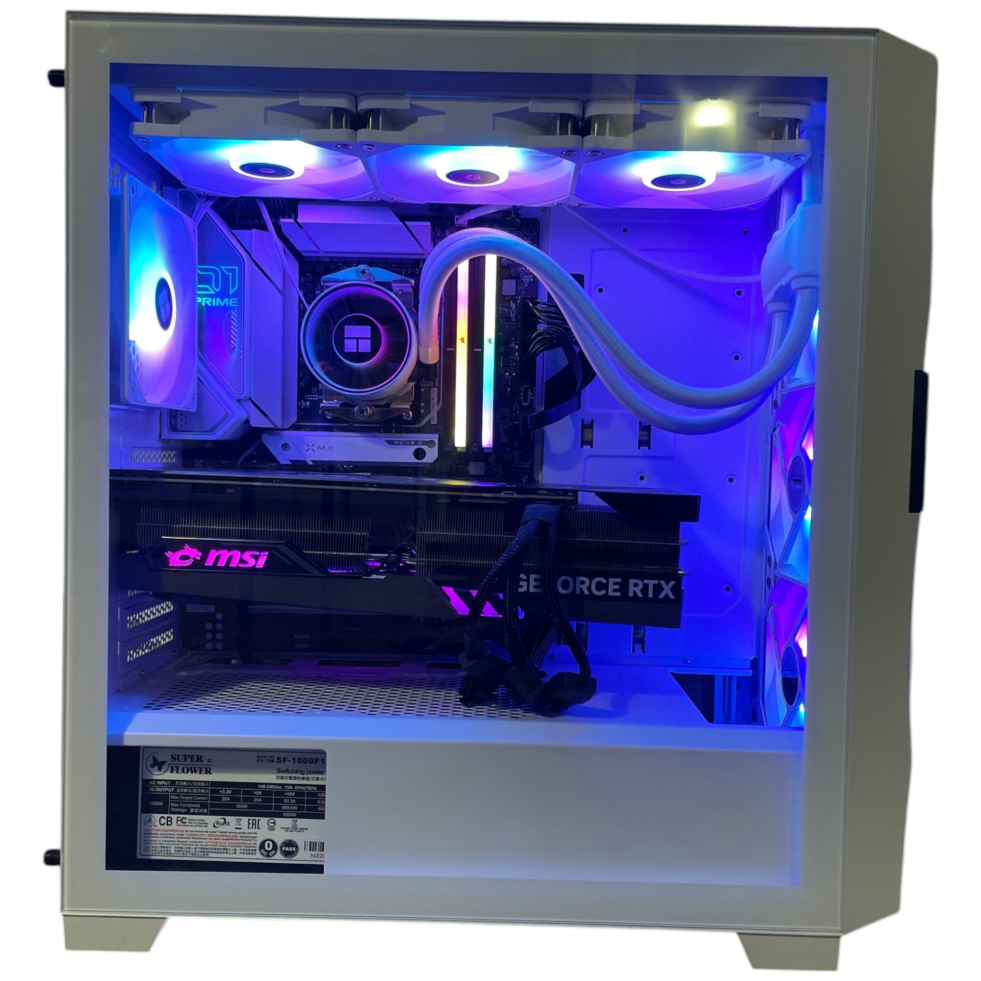 4K Workstaton Ryzen 9 7950X3D Gaming PC | 16-Core | RTX 5090 32GB | 32GB DDR5 6000MHz | 2TB NVMe SSD | ASUS™ Prime | WIFI + BT | Brand New