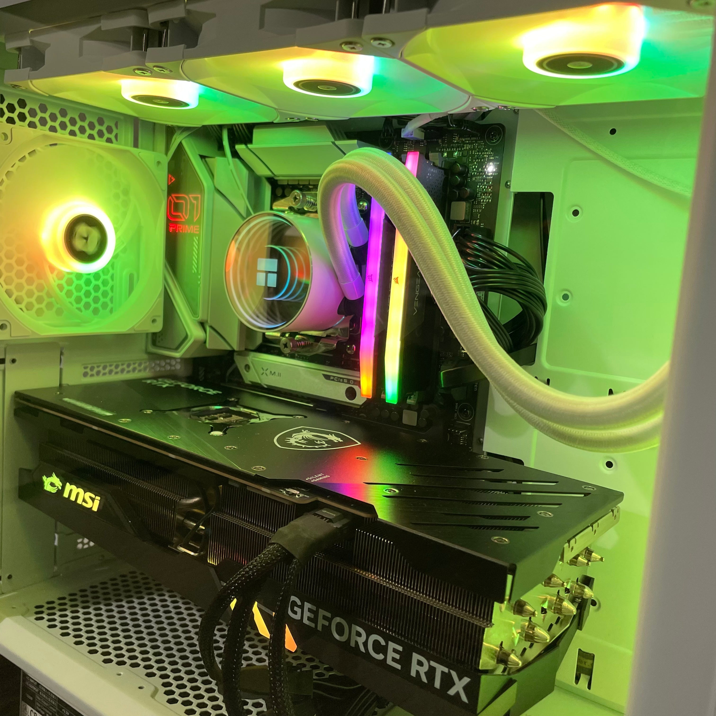 4K Workstaton Ryzen 9 7950X3D Gaming PC | 16-Core | RTX 5090 32GB | 32GB DDR5 6000MHz | 2TB NVMe SSD | ASUS™ Prime | WIFI + BT | Brand New