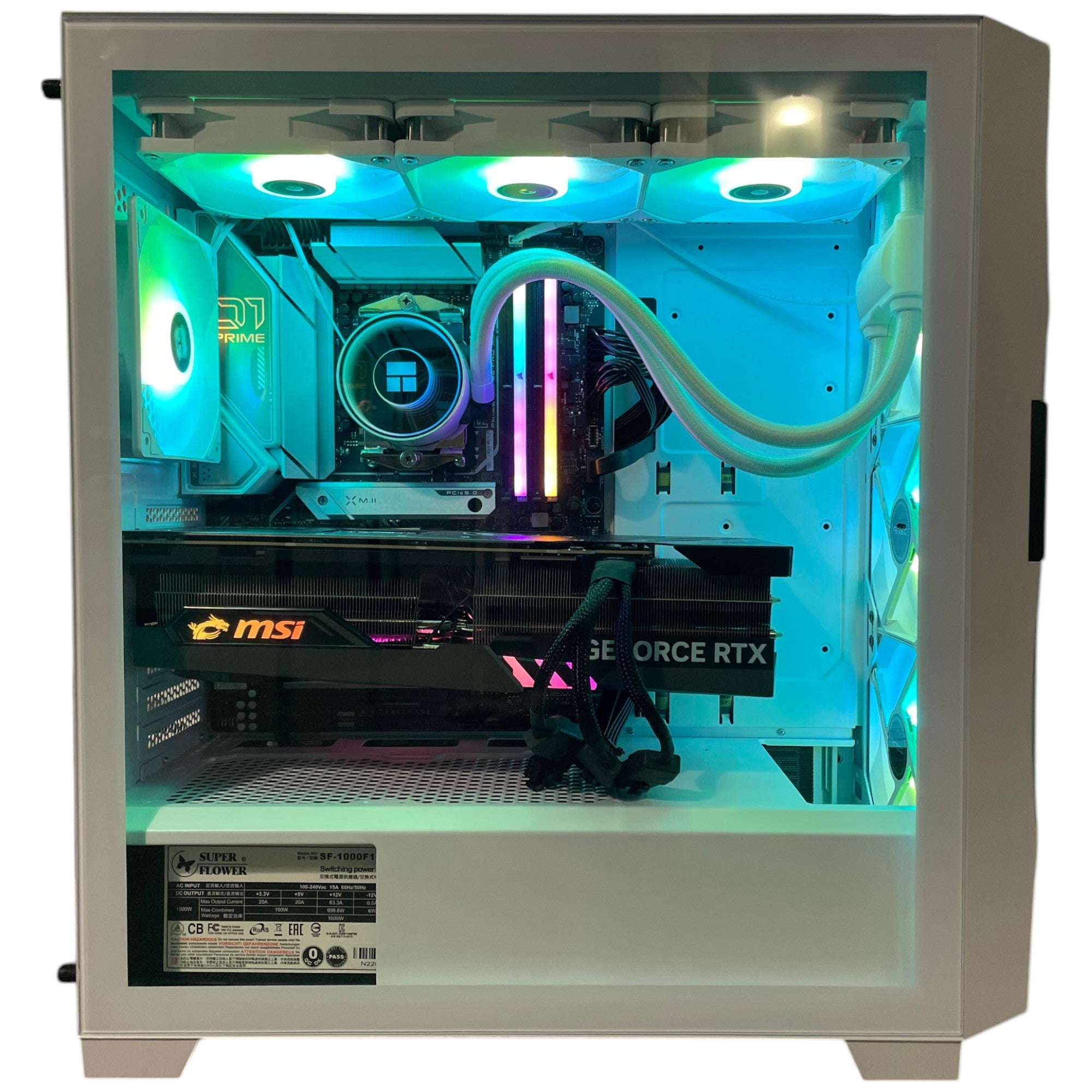 4K Workstaton Ryzen 9 7950X3D Gaming PC | 16-Core | RTX 5090 32GB | 32GB DDR5 6000MHz | 2TB NVMe SSD | ASUS™ Prime | WIFI + BT | Brand New