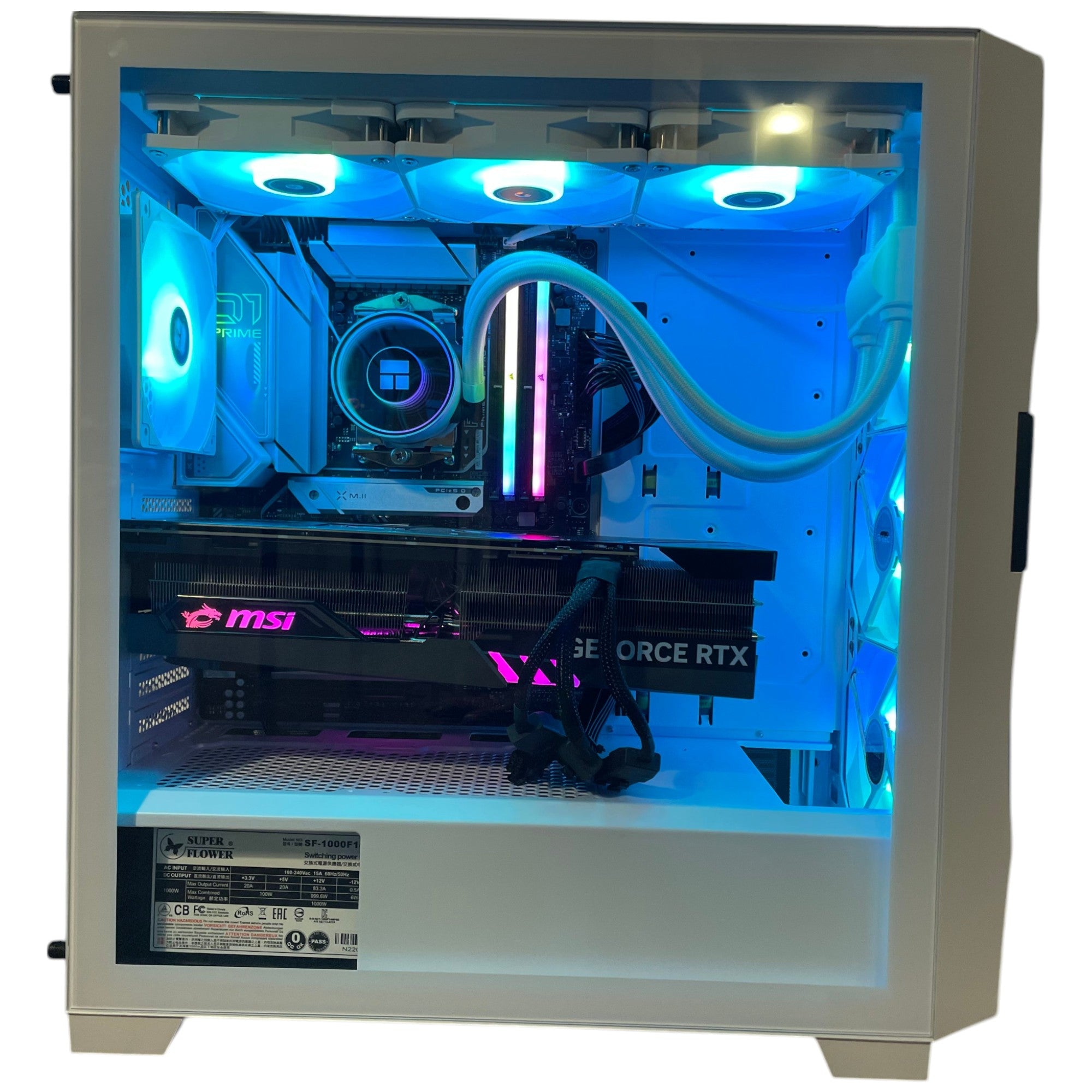 4K Workstaton Ryzen 9 7950X3D Gaming PC | 16-Core | RTX 5090 32GB | 32GB DDR5 6000MHz | 2TB NVMe SSD | ASUS™ Prime | WIFI + BT | Brand New