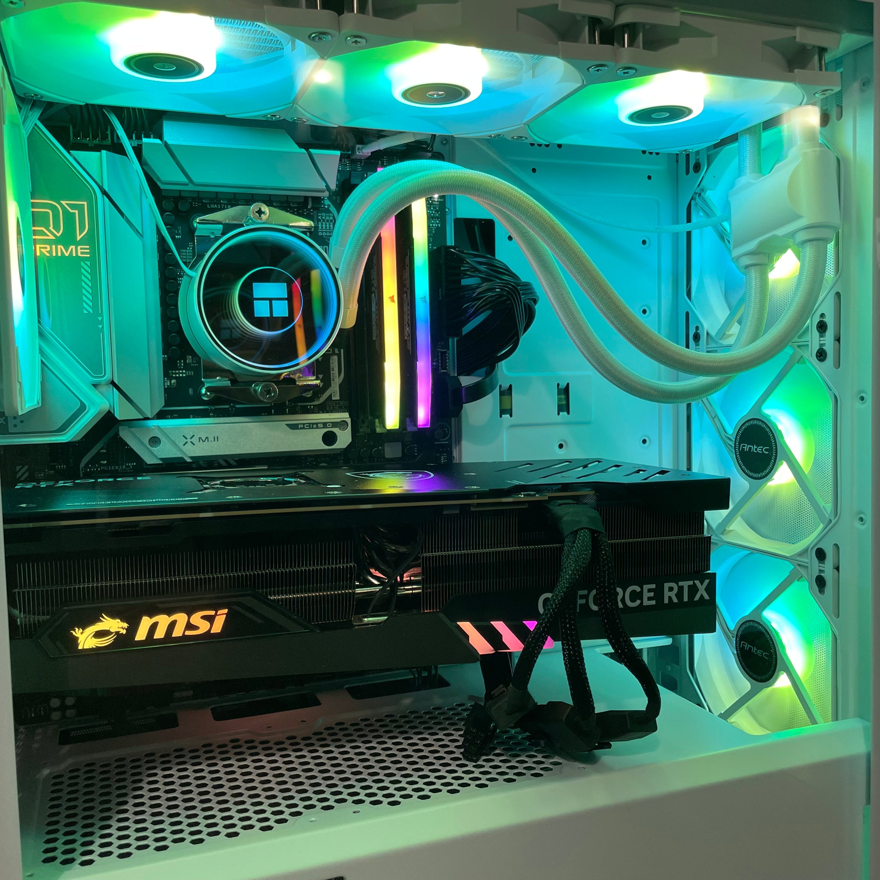 4K Workstaton Ryzen 9 7950X3D Gaming PC | 16-Core | RTX 5090 32GB | 32GB DDR5 6000MHz | 2TB NVMe SSD | ASUS™ Prime | WIFI + BT | Brand New