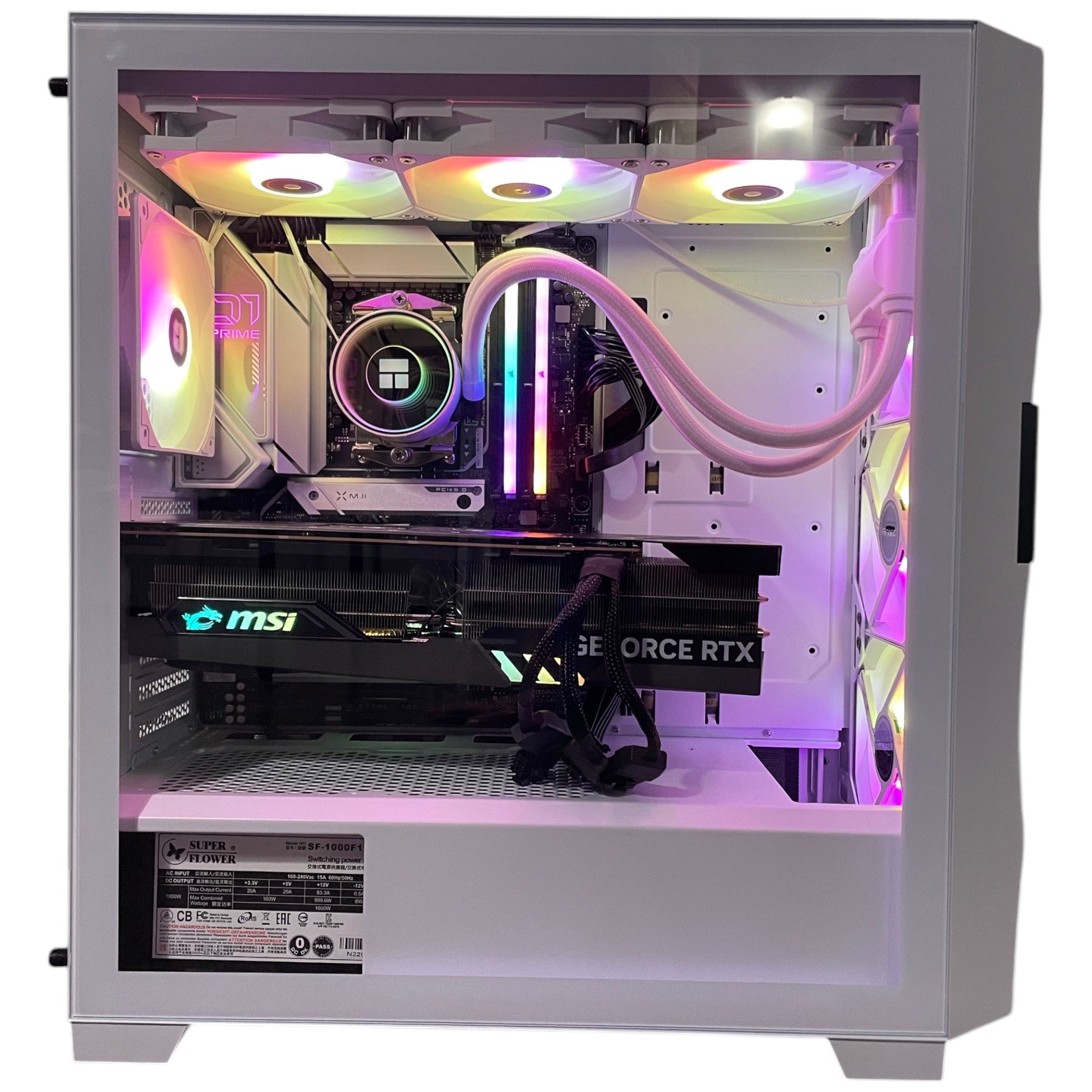 4K Workstaton Ryzen 9 7950X3D Gaming PC | 16-Core | RTX 5090 32GB | 32GB DDR5 6000MHz | 2TB NVMe SSD | ASUS™ Prime | WIFI + BT | Brand New