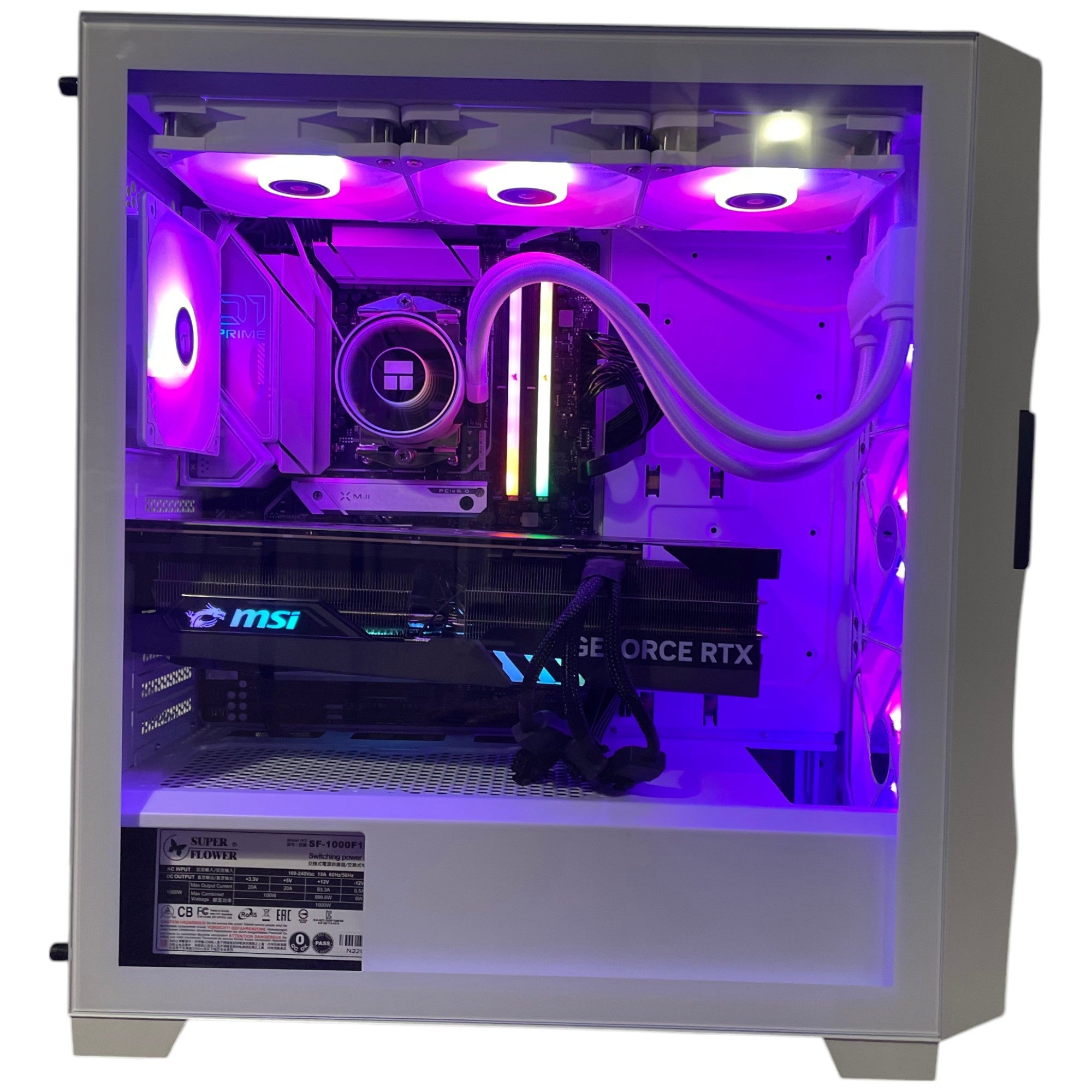 4K Workstaton Ryzen 9 7950X3D Gaming PC | 16-Core | RTX 5090 32GB | 32GB DDR5 6000MHz | 2TB NVMe SSD | ASUS™ Prime | WIFI + BT | Brand New