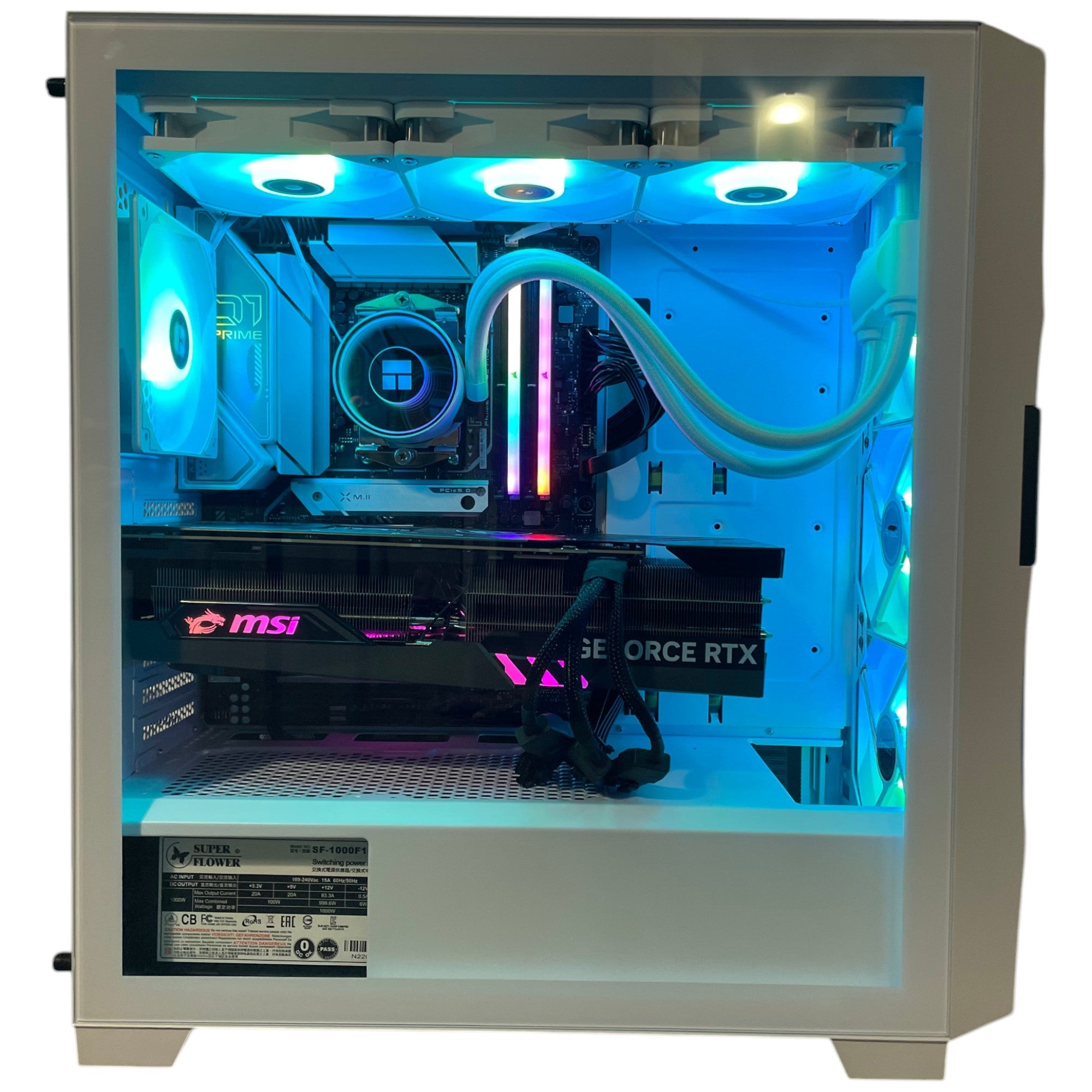 4K Workstaton Ryzen 9 7950X3D Gaming PC | 16-Core | RTX 5090 32GB | 32GB DDR5 6000MHz | 2TB NVMe SSD | ASUS™ Prime | WIFI + BT | Brand New