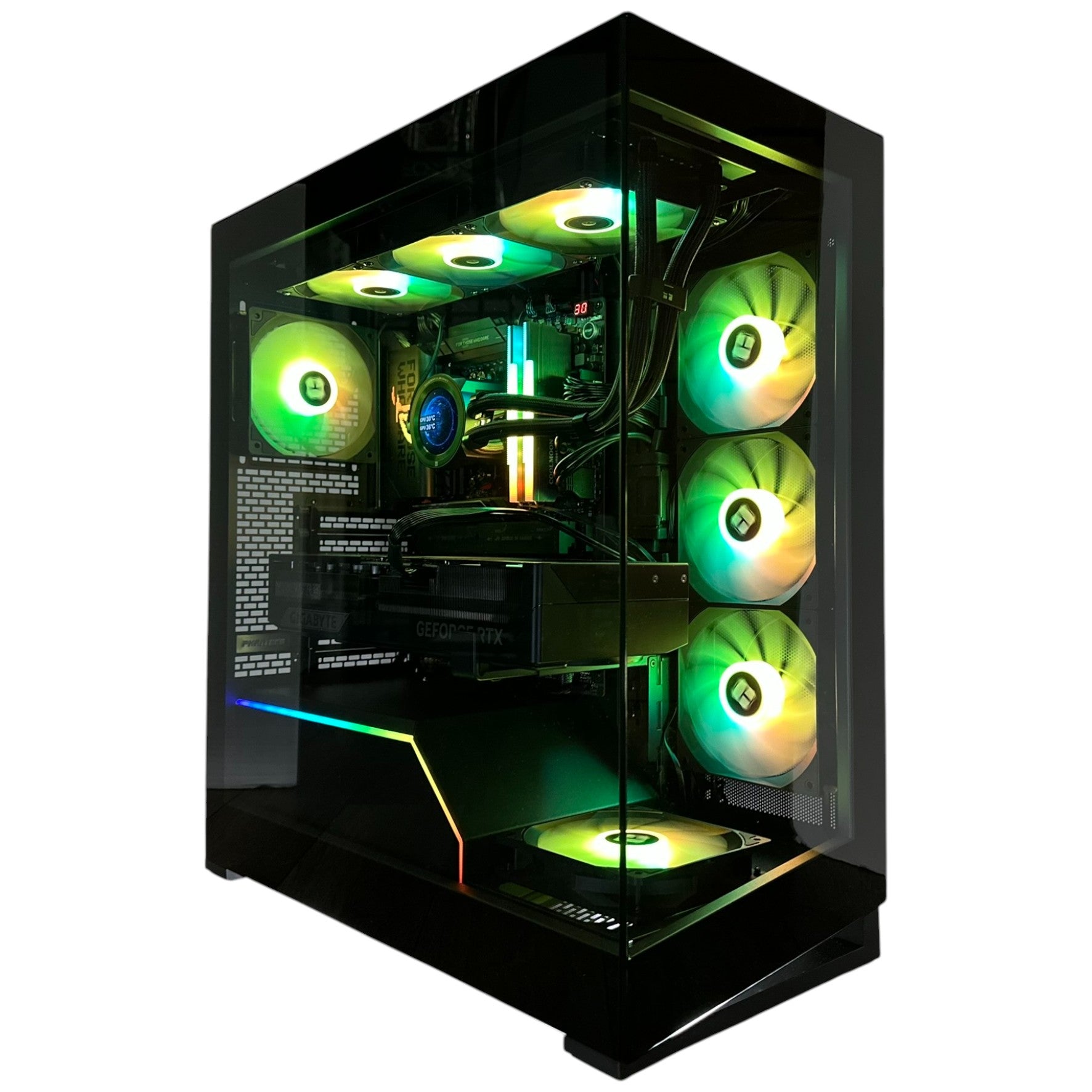 Only 1 Available🔥 Ultimate Ryzen 9 9950X3D 16-Core Workstation Gaming PC – ASUS ROG X870E-E | RTX 5090 32GB | 96GB DDR5 5600mhz RAM | 4TB Gen 4 SSD + 8TB HDD (Options)