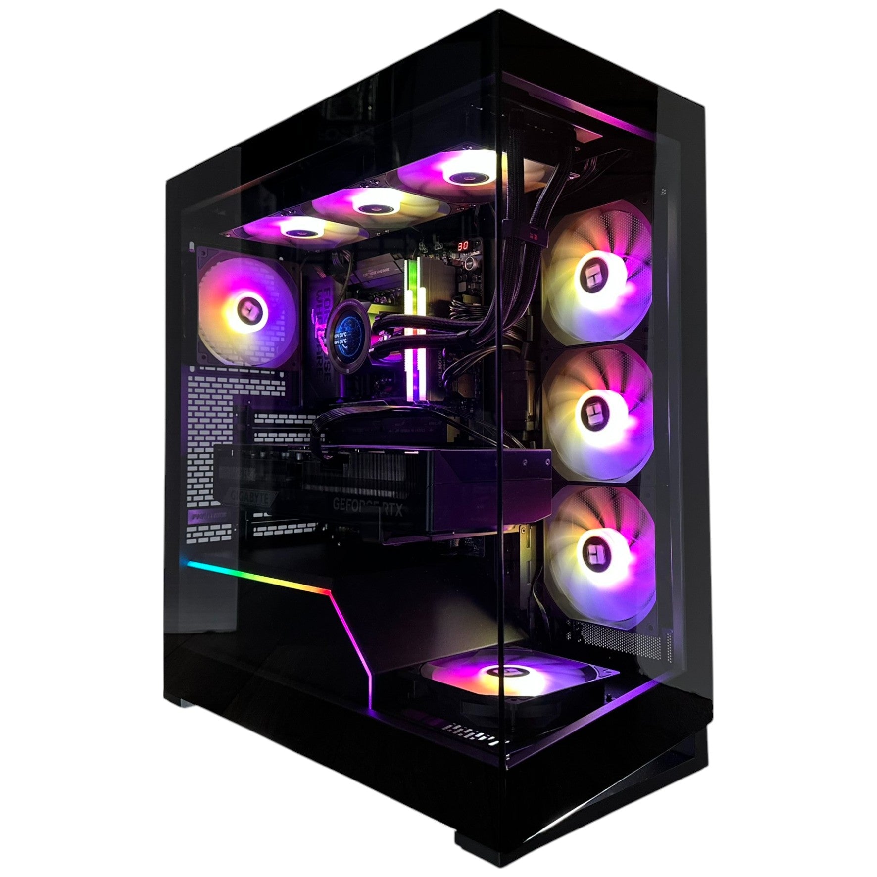Only 1 Available🔥 Ultimate Ryzen 9 9950X3D 16-Core Workstation Gaming PC – ASUS ROG X870E-E | RTX 5090 32GB | 96GB DDR5 5600mhz RAM | 4TB Gen 4 SSD + 8TB HDD (Options)