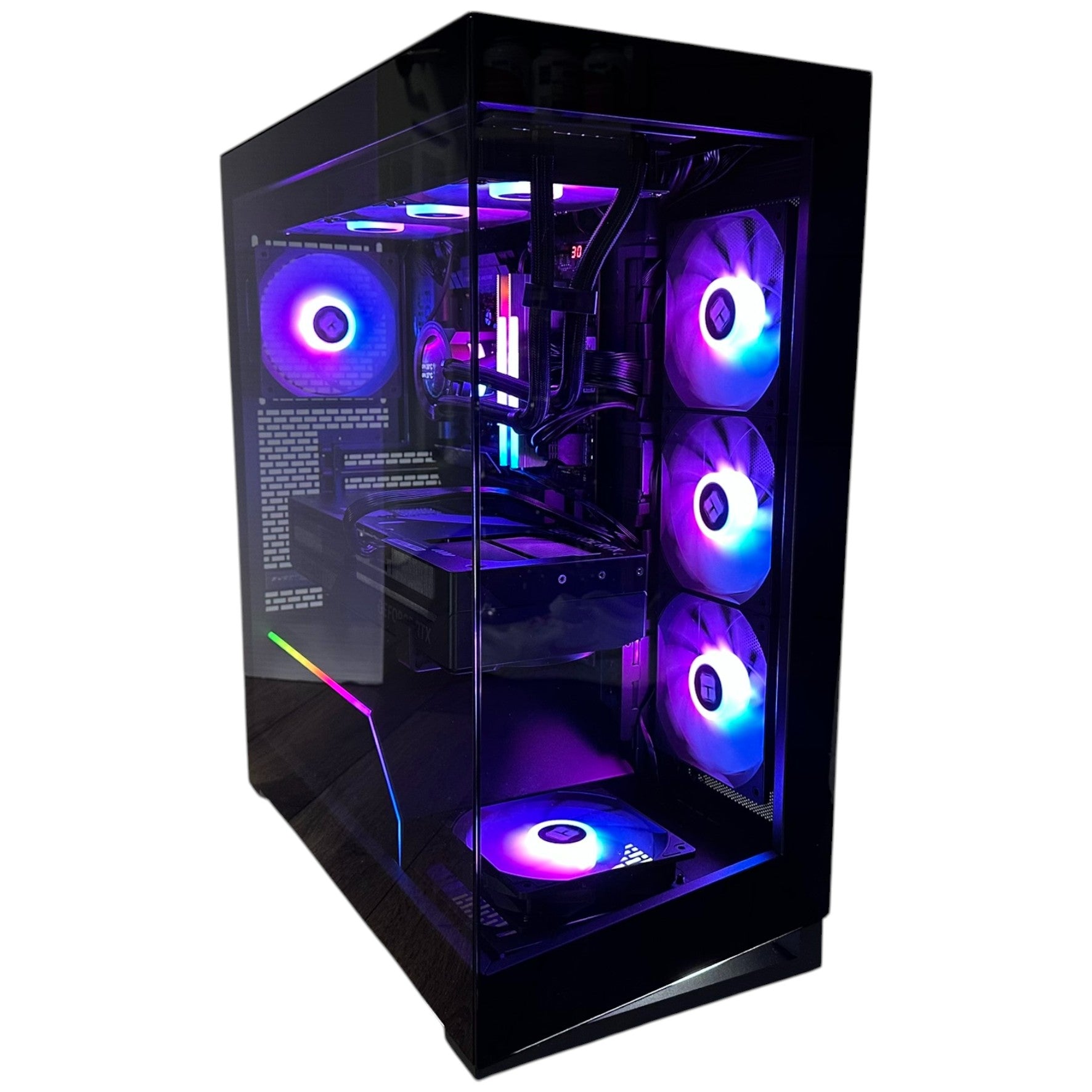 Only 1 Available🔥 Ultimate Ryzen 9 9950X3D 16-Core Workstation Gaming PC – ASUS ROG X870E-E | RTX 5090 32GB | 96GB DDR5 5600mhz RAM | 4TB Gen 4 SSD + 8TB HDD (Options)