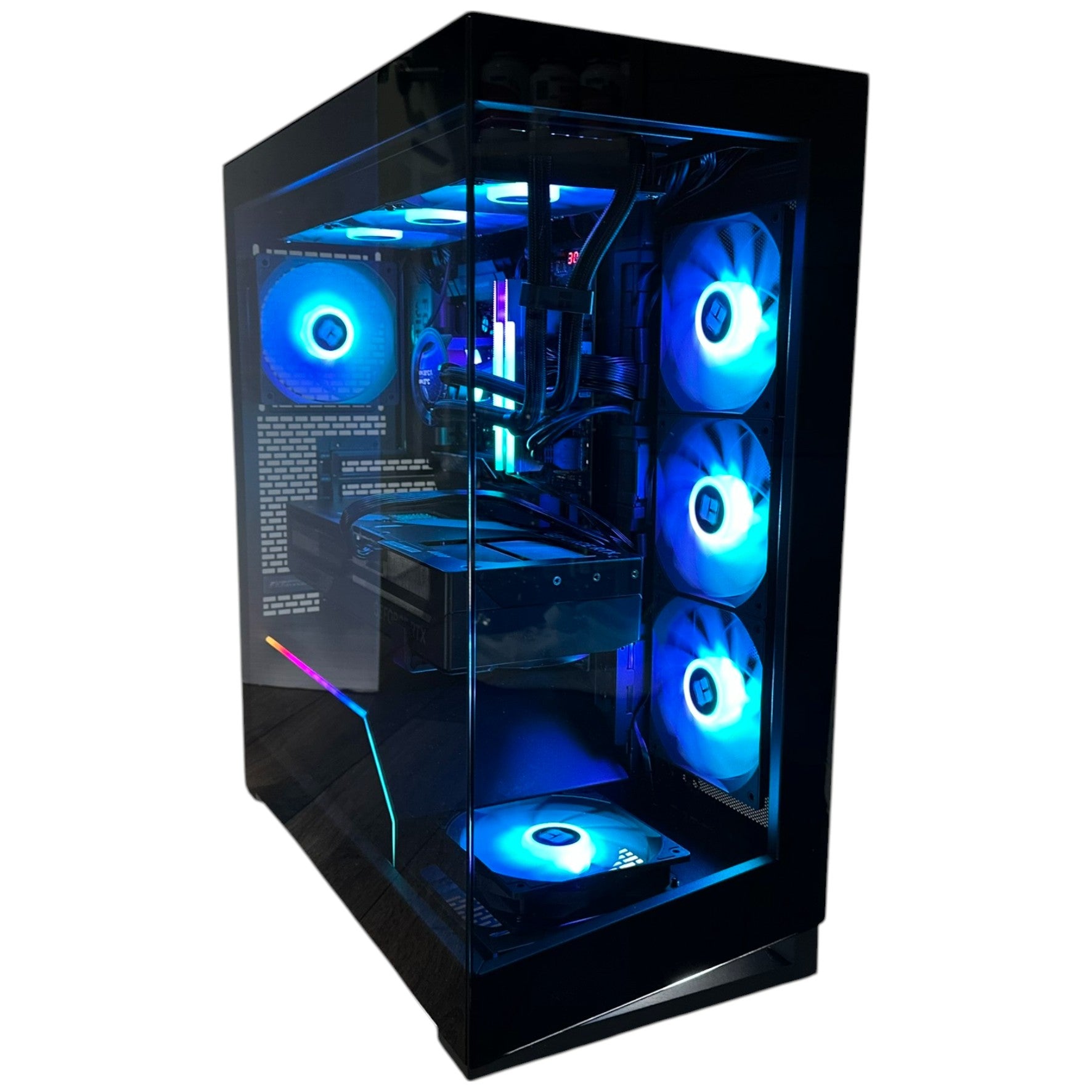Only 1 Available🔥 Ultimate Ryzen 9 9950X3D 16-Core Workstation Gaming PC – ASUS ROG X870E-E | RTX 5090 32GB | 96GB DDR5 5600mhz RAM | 4TB Gen 4 SSD + 8TB HDD (Options)
