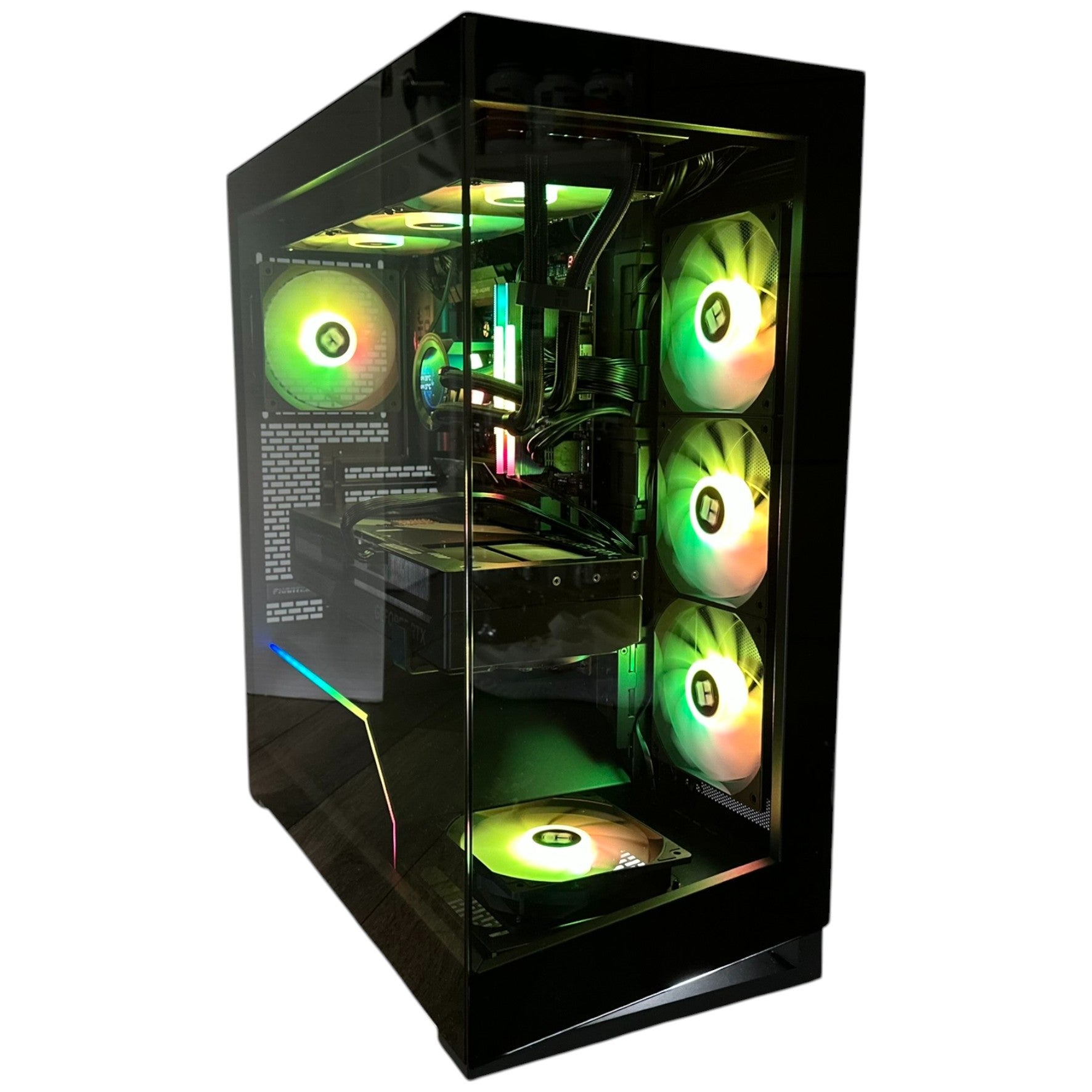 Only 1 Available🔥 Ultimate Ryzen 9 9950X3D 16-Core Workstation Gaming PC – ASUS ROG X870E-E | RTX 5090 32GB | 96GB DDR5 5600mhz RAM | 4TB Gen 4 SSD + 8TB HDD (Options)