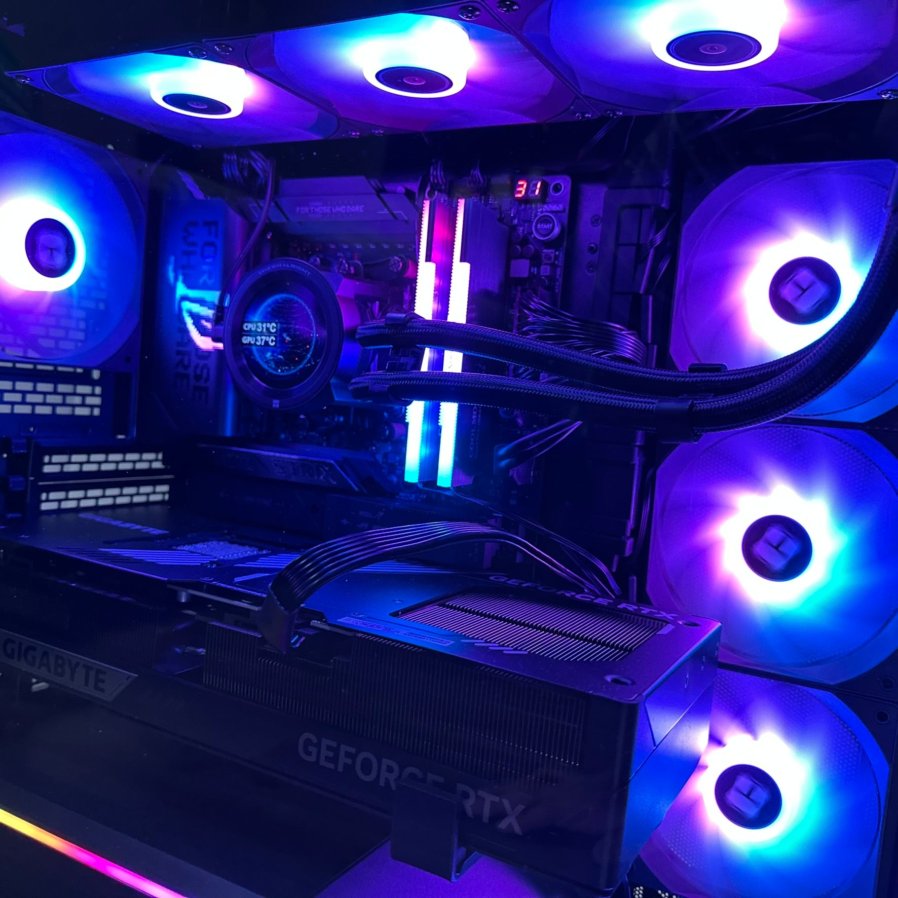 Only 1 Available🔥 Ultimate Ryzen 9 9950X3D 16-Core Workstation Gaming PC – ASUS ROG X870E-E | RTX 5090 32GB | 96GB DDR5 5600mhz RAM | 4TB Gen 4 SSD + 8TB HDD (Options)