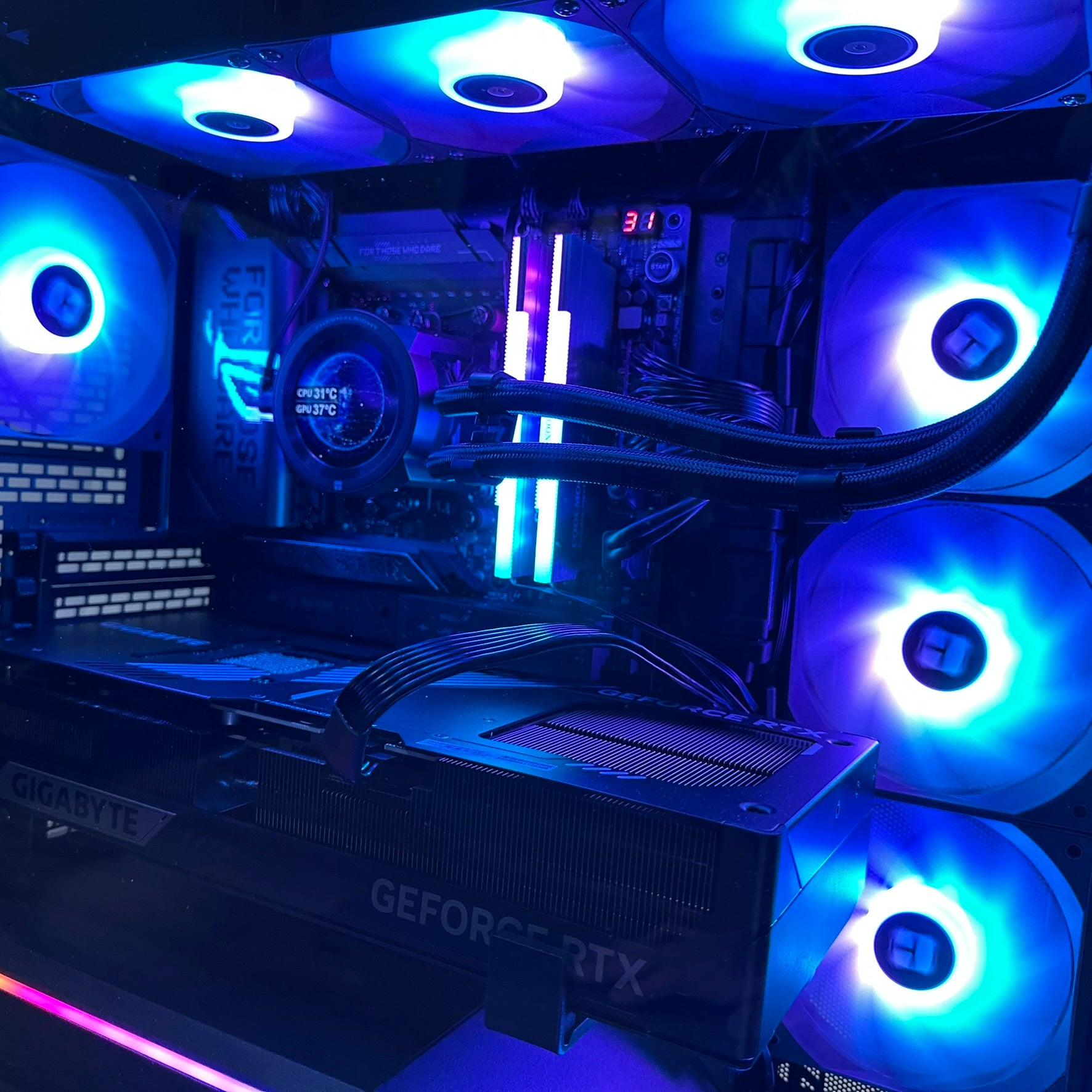 Only 1 Available🔥 Ultimate Ryzen 9 9950X3D 16-Core Workstation Gaming PC – ASUS ROG X870E-E | RTX 5090 32GB | 96GB DDR5 5600mhz RAM | 4TB Gen 4 SSD + 8TB HDD (Options)
