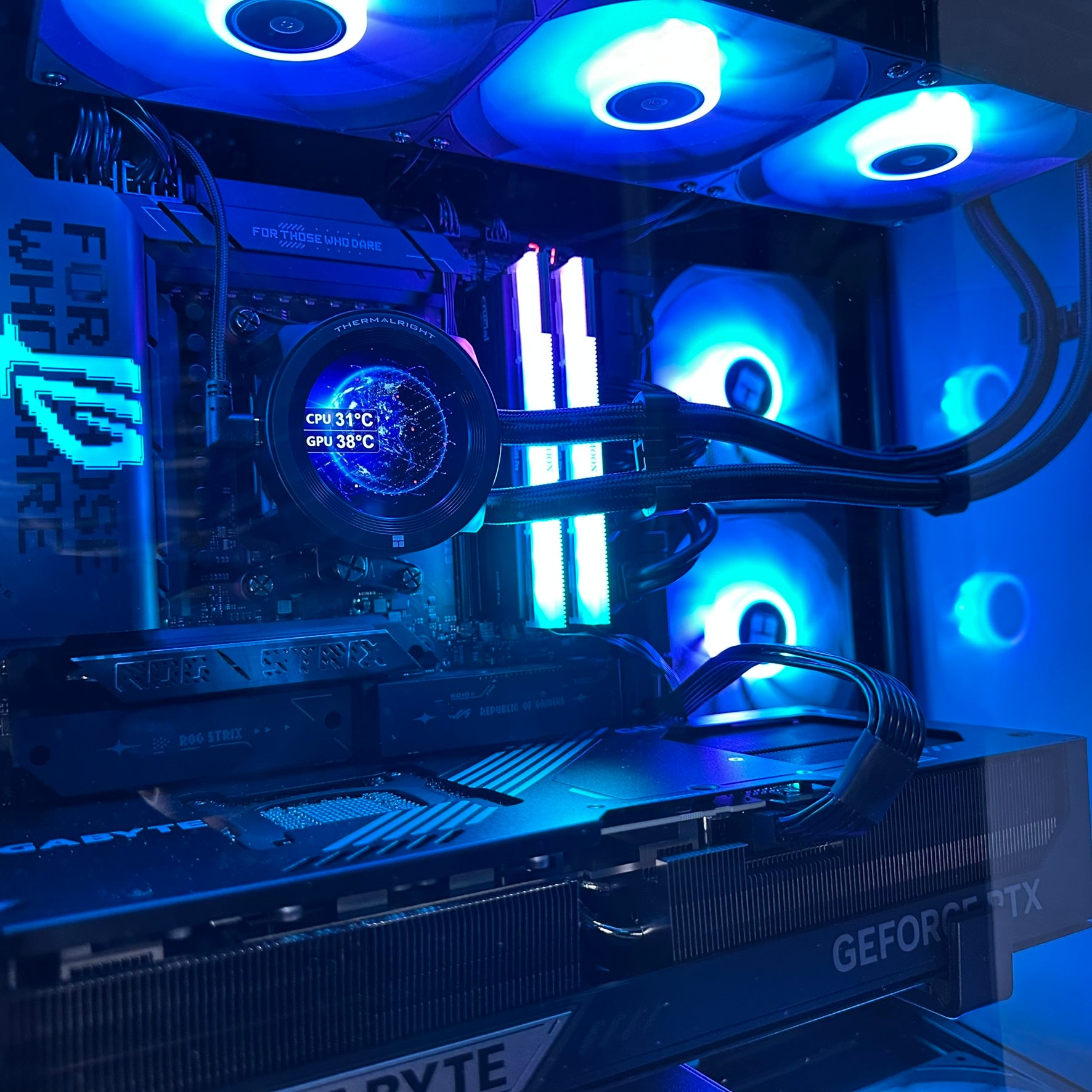 Only 1 Available🔥 Ultimate Ryzen 9 9950X3D 16-Core Workstation Gaming PC – ASUS ROG X870E-E | RTX 5090 32GB | 96GB DDR5 5600mhz RAM | 4TB Gen 4 SSD + 8TB HDD (Options)