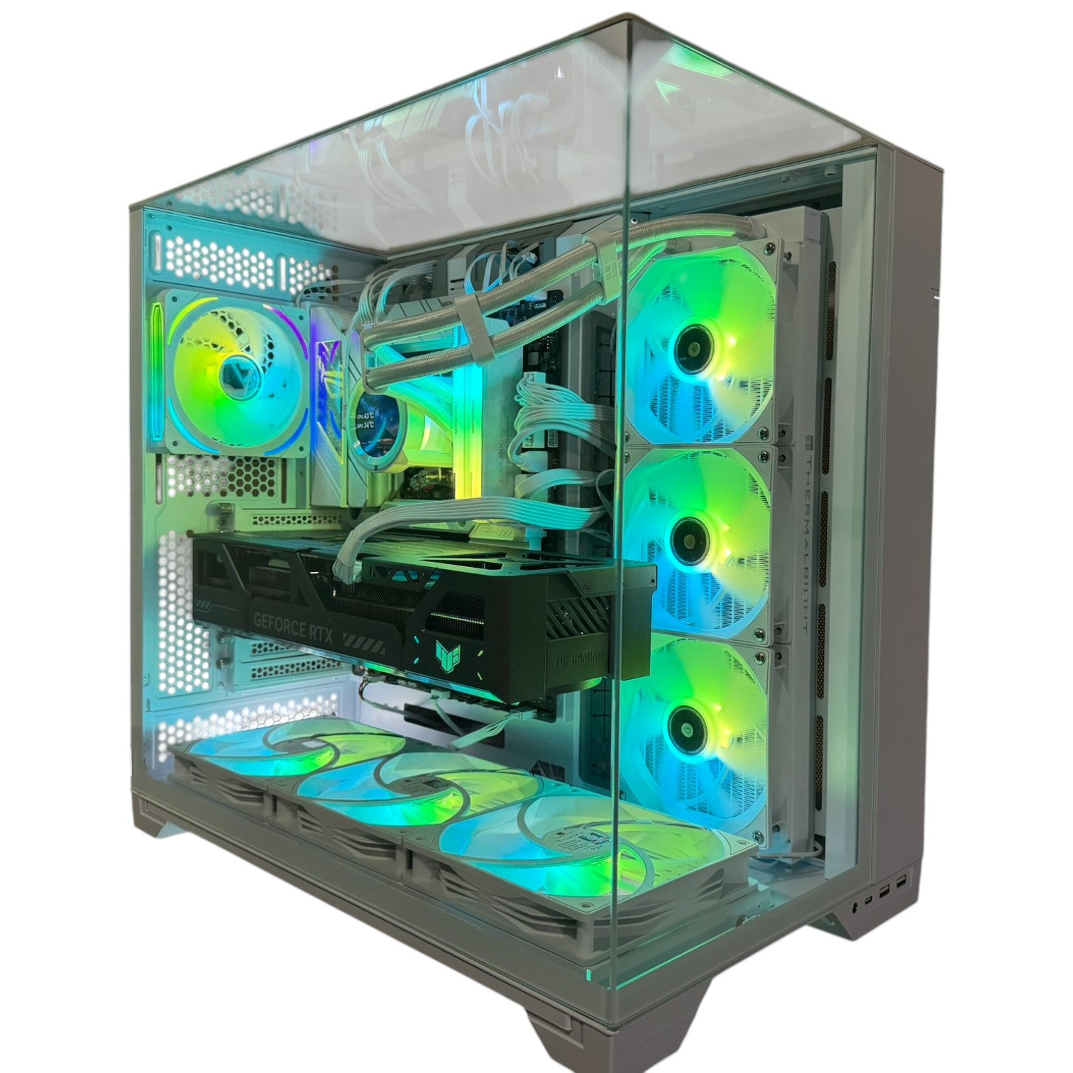 Ryzen 9 9950X3D Workstation Gaming PC | 16-Core | RTX 5090 32GB | 96GB DDR5 5600MHz | 4TB SSD + 8TB HDD | ASUS™ ROG | Brand New