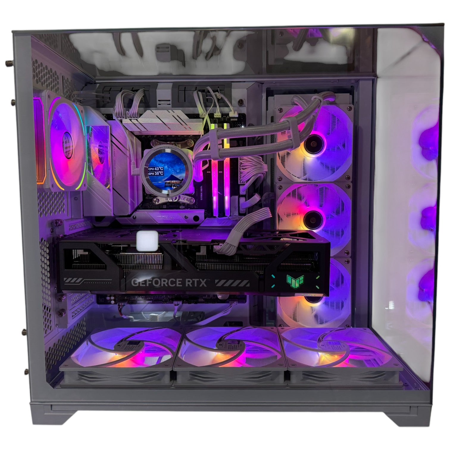 Ryzen 9 9950X3D Workstation Gaming PC | 16-Core | RTX 5090 32GB | 96GB DDR5 5600MHz | 4TB SSD + 8TB HDD | ASUS™ ROG | Brand New