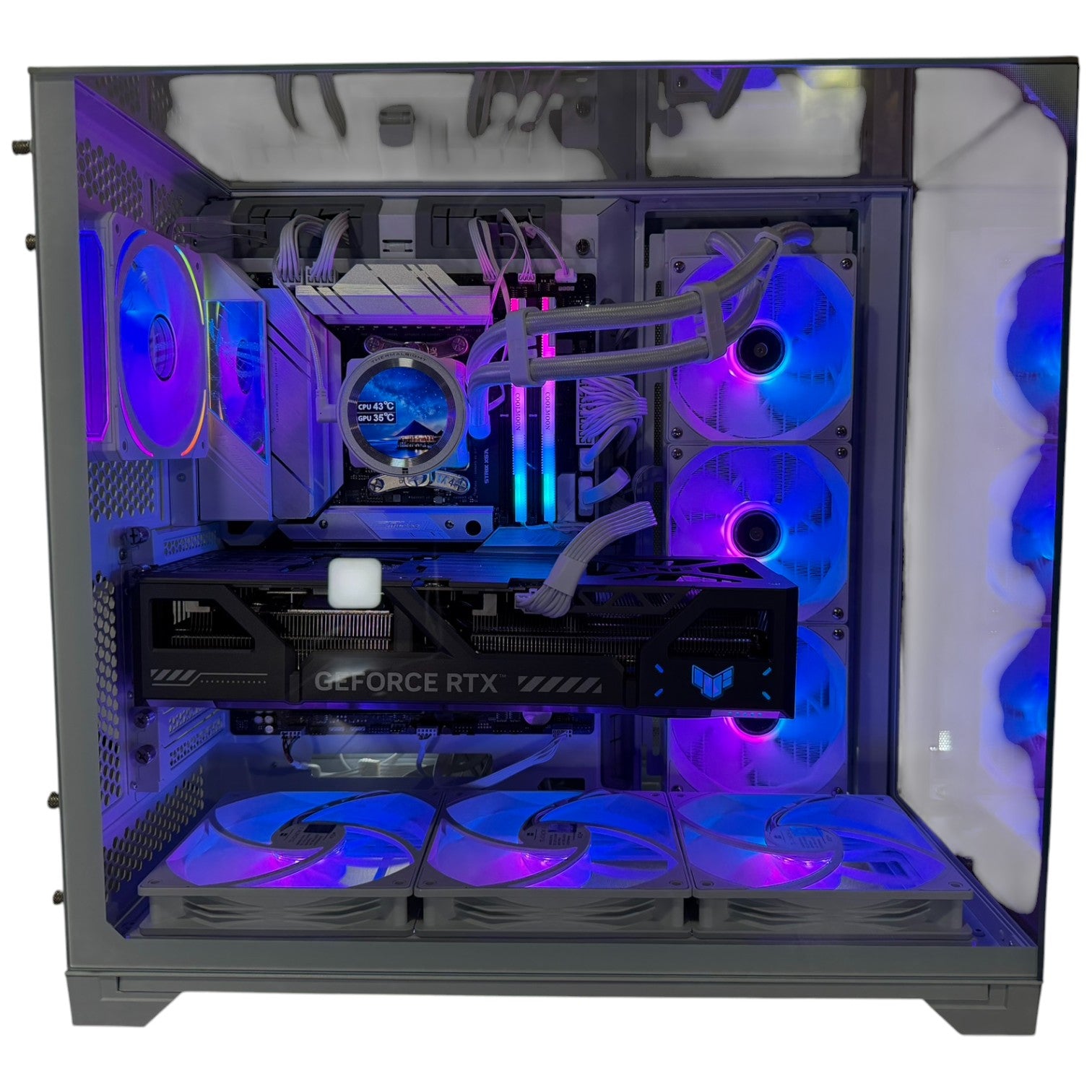 Ryzen 9 9950X3D Workstation Gaming PC | 16-Core | RTX 5090 32GB | 96GB DDR5 5600MHz | 4TB SSD + 8TB HDD | ASUS™ ROG | Brand New