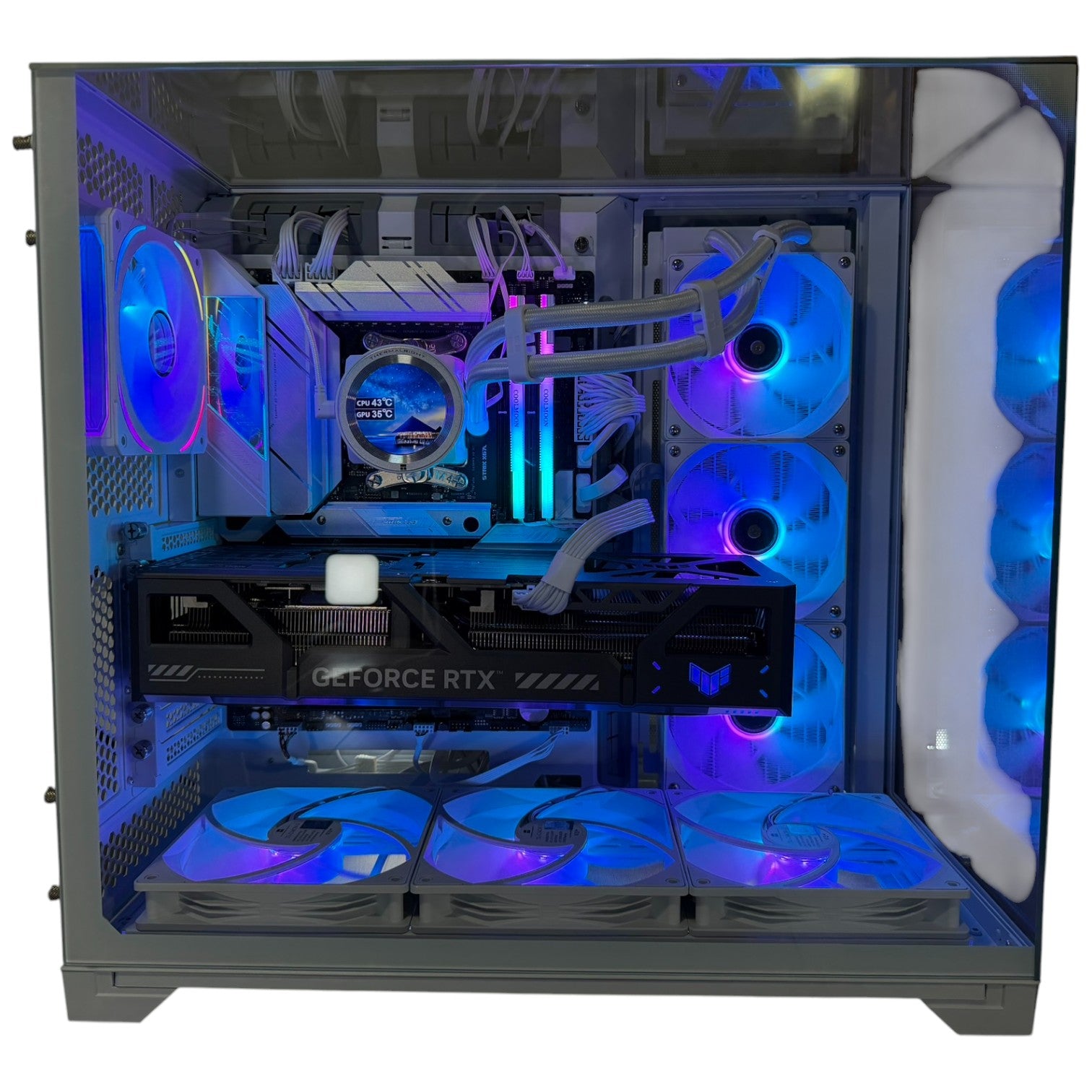 Ryzen 9 9950X3D Workstation Gaming PC | 16-Core | RTX 5090 32GB | 96GB DDR5 5600MHz | 4TB SSD + 8TB HDD | ASUS™ ROG | Brand New