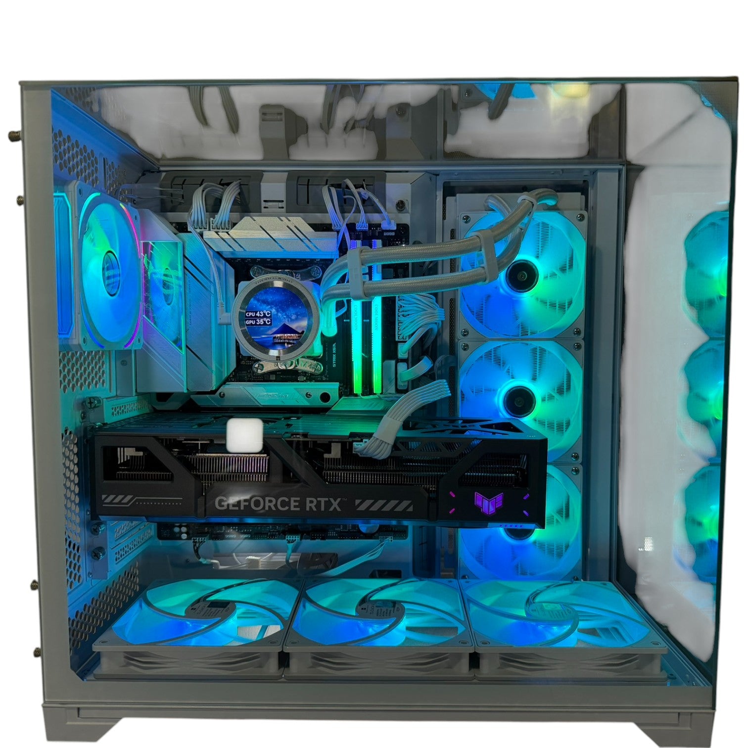 Ryzen 9 9950X3D Workstation Gaming PC | 16-Core | RTX 5090 32GB | 96GB DDR5 5600MHz | 4TB SSD + 8TB HDD | ASUS™ ROG | Brand New