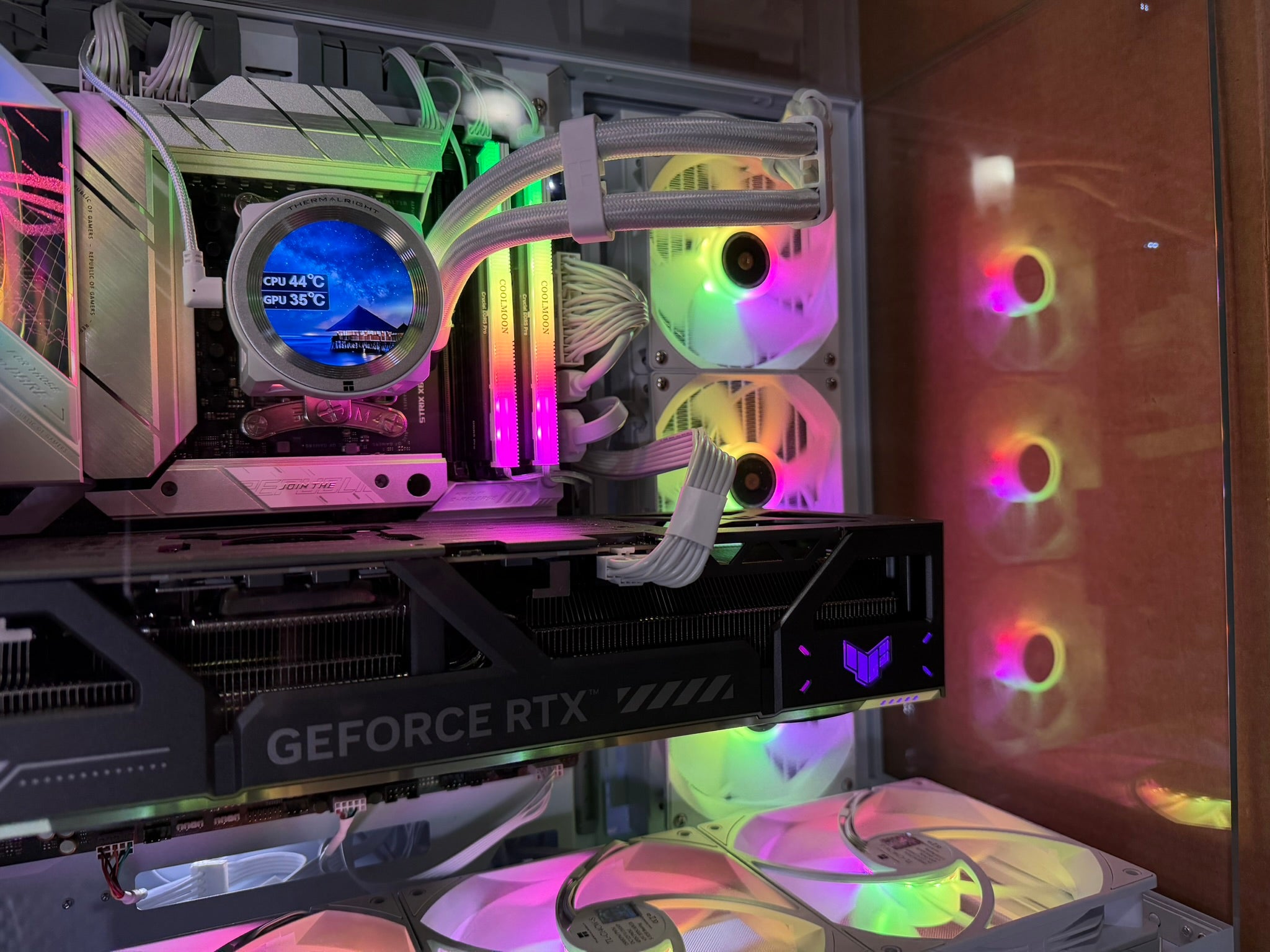 Ryzen 9 9950X3D Workstation Gaming PC | 16-Core | RTX 5090 32GB | 96GB DDR5 5600MHz | 4TB SSD + 8TB HDD | ASUS™ ROG | Brand New