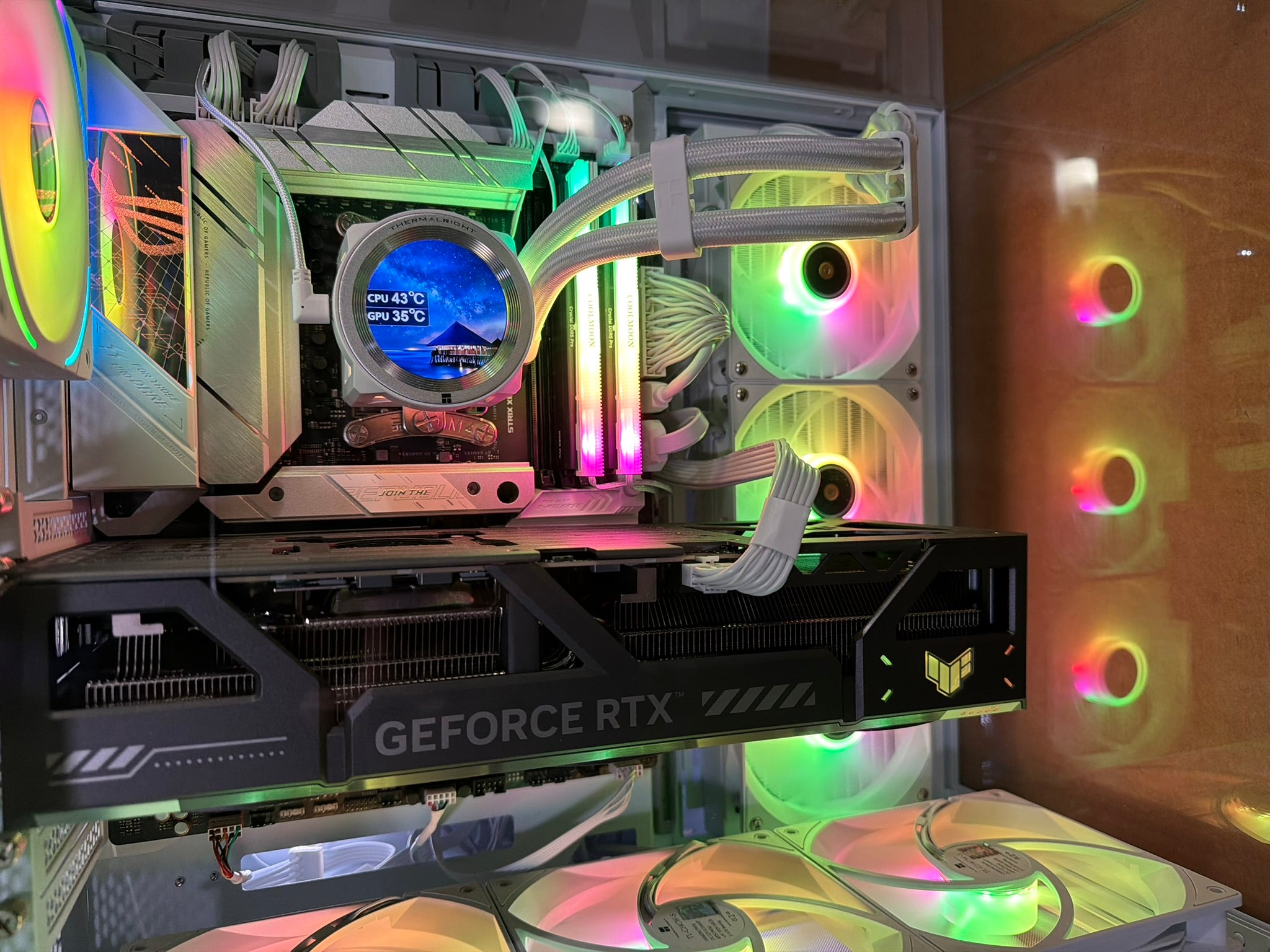 Ryzen 9 9950X3D Workstation Gaming PC | 16-Core | RTX 5090 32GB | 96GB DDR5 5600MHz | 4TB SSD + 8TB HDD | ASUS™ ROG | Brand New