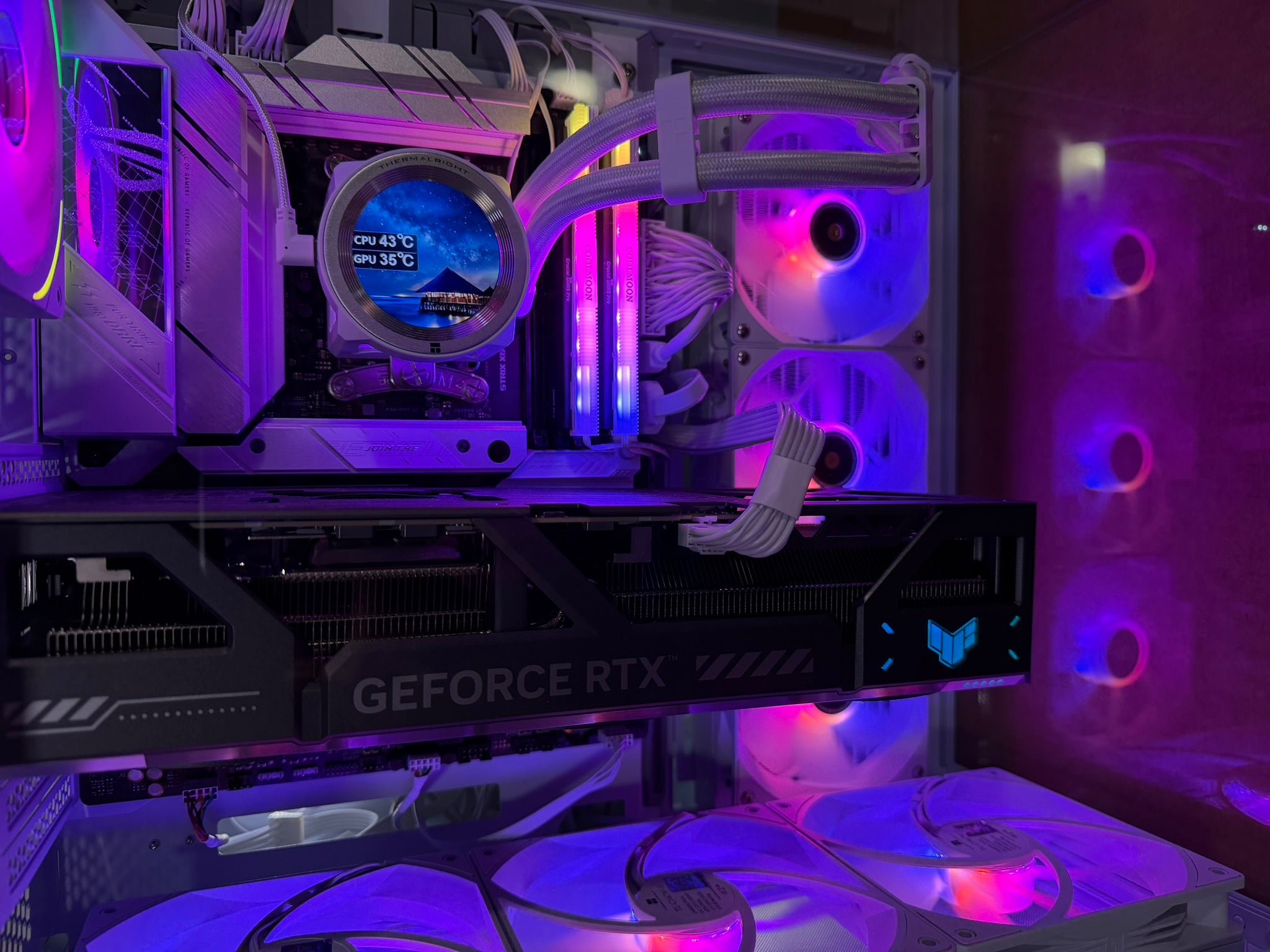 Ryzen 9 9950X3D Workstation Gaming PC | 16-Core | RTX 5090 32GB | 96GB DDR5 5600MHz | 4TB SSD + 8TB HDD | ASUS™ ROG | Brand New