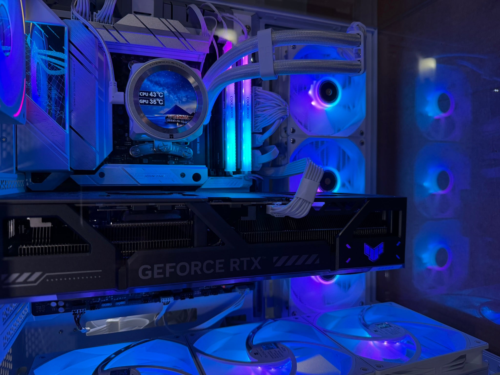 Ryzen 9 9950X3D Workstation Gaming PC | 16-Core | RTX 5090 32GB | 96GB DDR5 5600MHz | 4TB SSD + 8TB HDD | ASUS™ ROG | Brand New