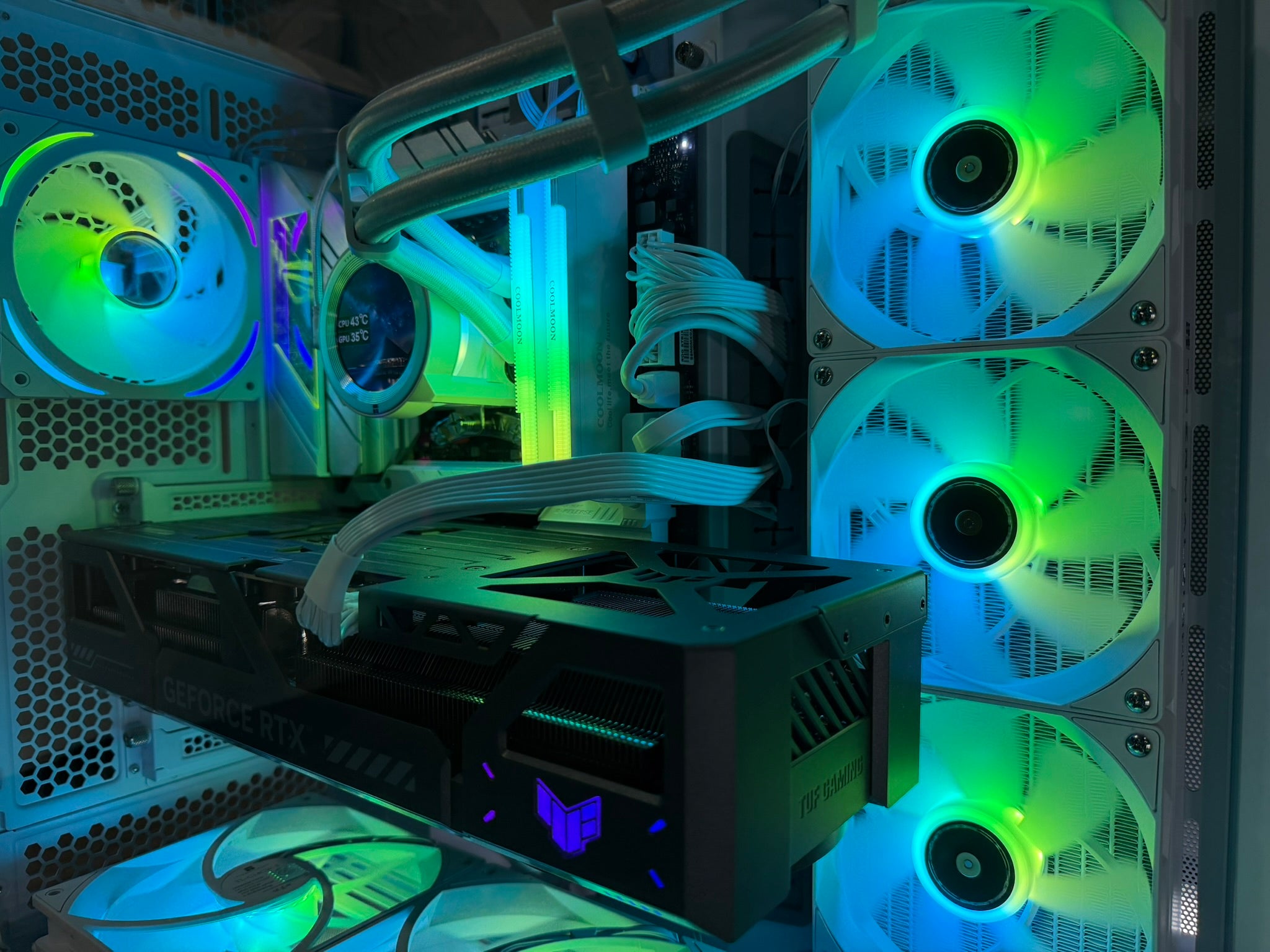 Ryzen 9 9950X3D Workstation Gaming PC | 16-Core | RTX 5090 32GB | 96GB DDR5 5600MHz | 4TB SSD + 8TB HDD | ASUS™ ROG | Brand New