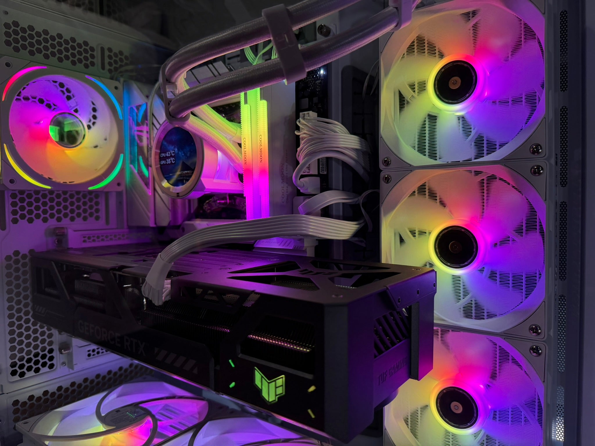 Ryzen 9 9950X3D Workstation Gaming PC | 16-Core | RTX 5090 32GB | 96GB DDR5 5600MHz | 4TB SSD + 8TB HDD | ASUS™ ROG | Brand New