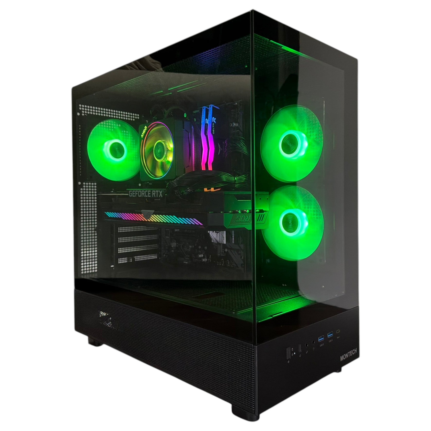Ryzen 7 5700x Gaming PC | 8-Core | RTX 30/40/50 Series Options | 32GB RAM | 1TB NVMe SSD | Phantom Gaming™ | Brand New