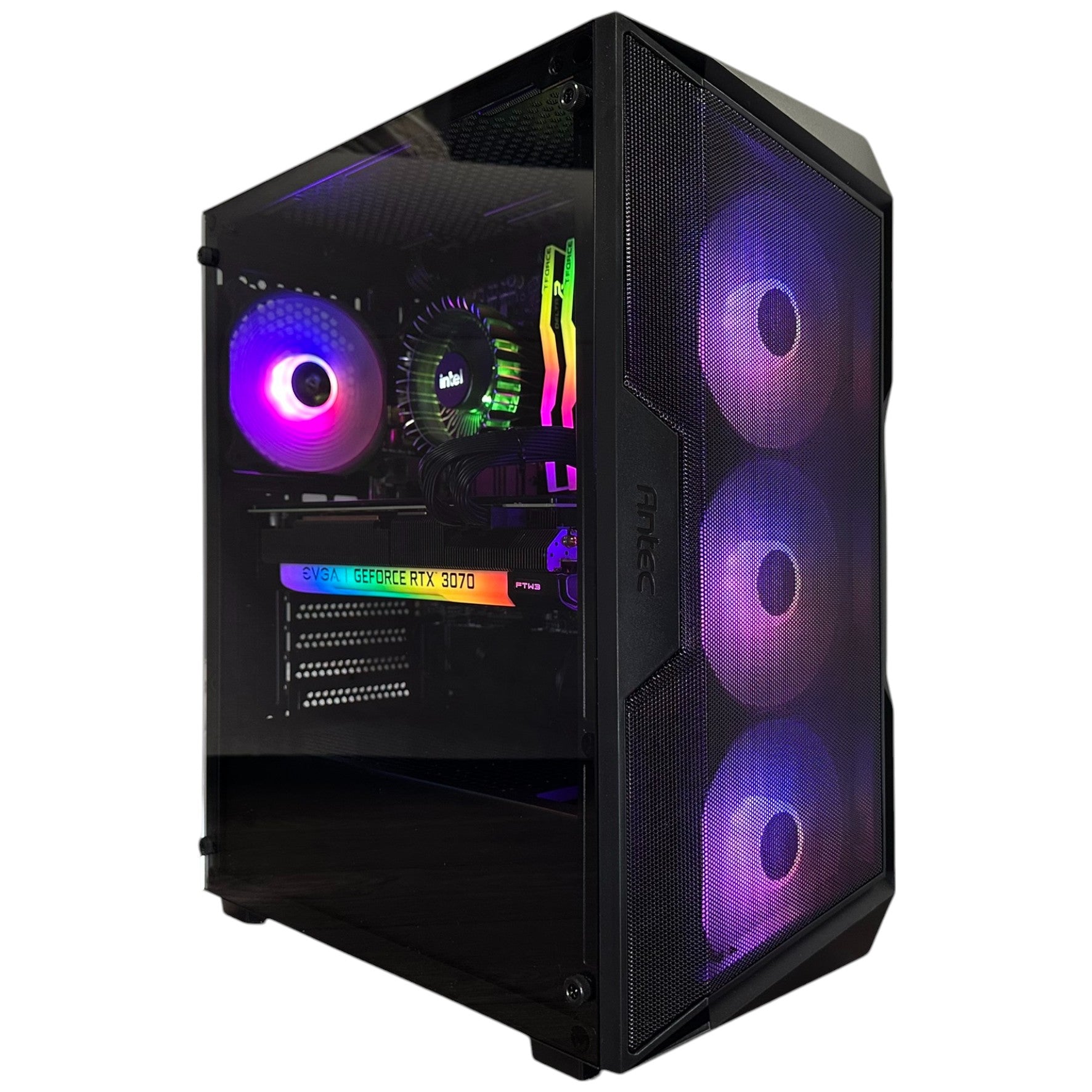 Brand New High End 6-Core Gaming PC, i5-12400F (Similar to i9-9900K), RTX 4070 Options, 16GB 3600mhz DDR4 RAM, 1TB NVME SSD
