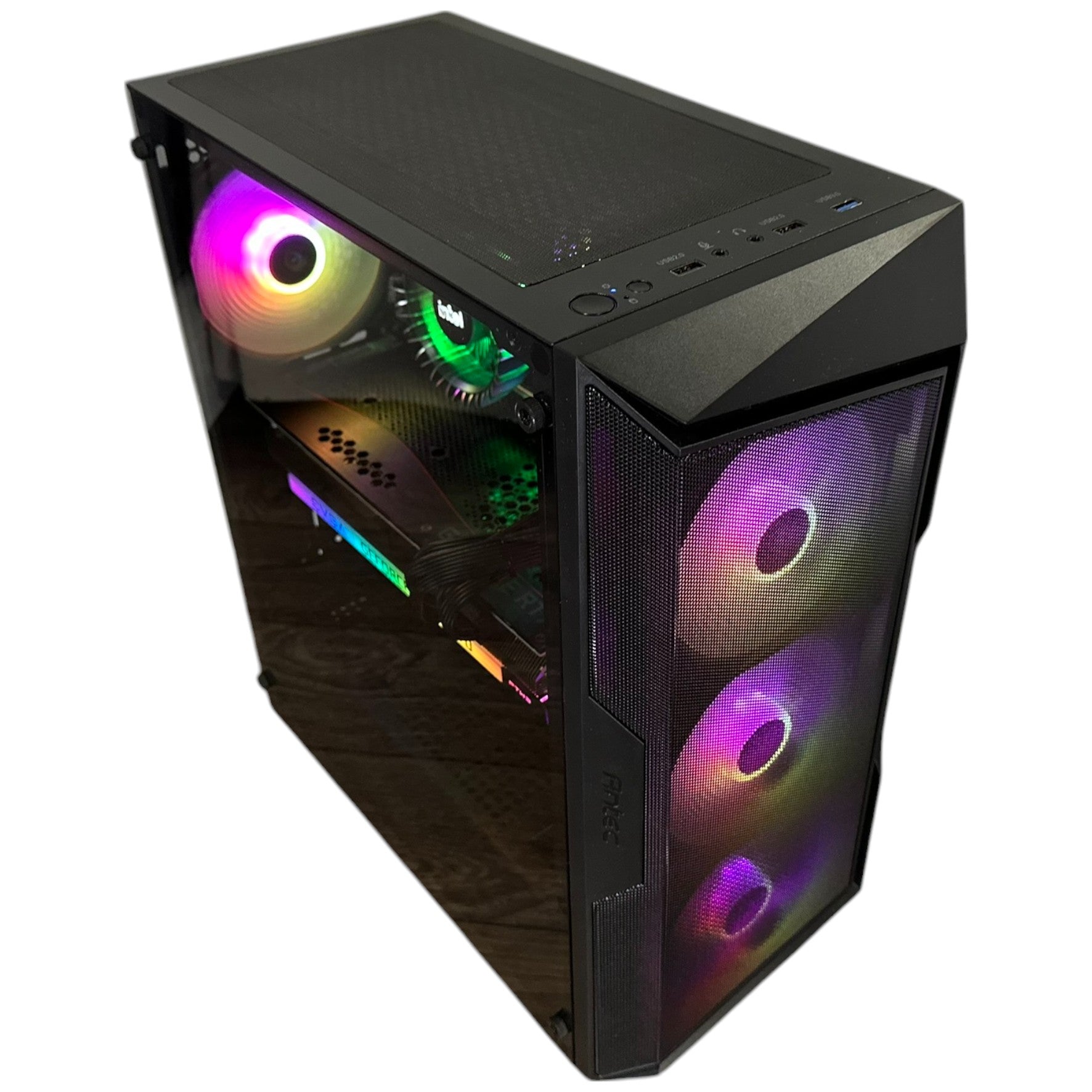 Brand New High End 6-Core Gaming PC, i5-12400F (Similar to i9-9900K), RTX 4070 Options, 16GB 3600mhz DDR4 RAM, 1TB NVME SSD
