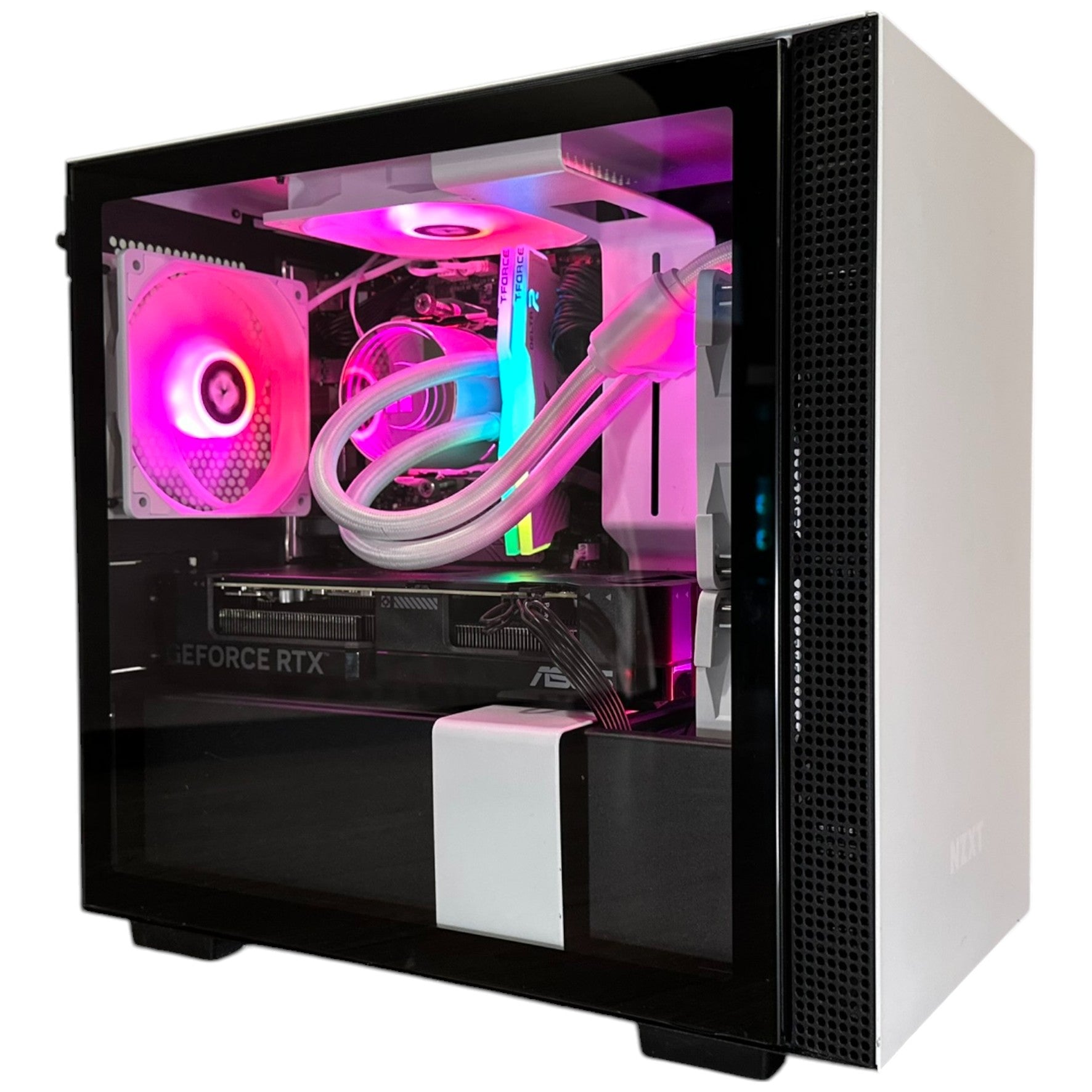 Compact Brand New 8-Core High-End Gaming PC Ryzen 7 5700x (Similar to i9-11900K), RTX 4070 Super Options, 32GB 3600mhz DDR4 Ram, 2TB NVME SSD, WIFI + BT