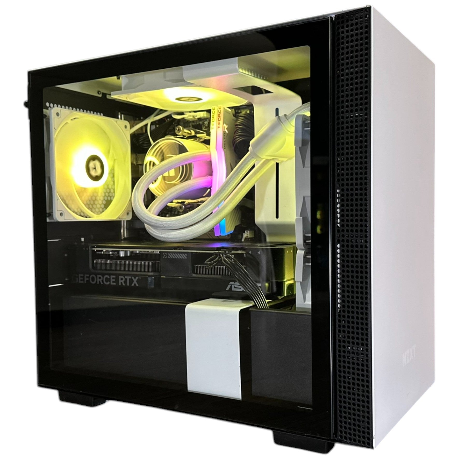 Compact Brand New 8-Core High-End Gaming PC Ryzen 7 5700x (Similar to i9-11900K), RTX 4070 Super Options, 32GB 3600mhz DDR4 Ram, 2TB NVME SSD, WIFI + BT